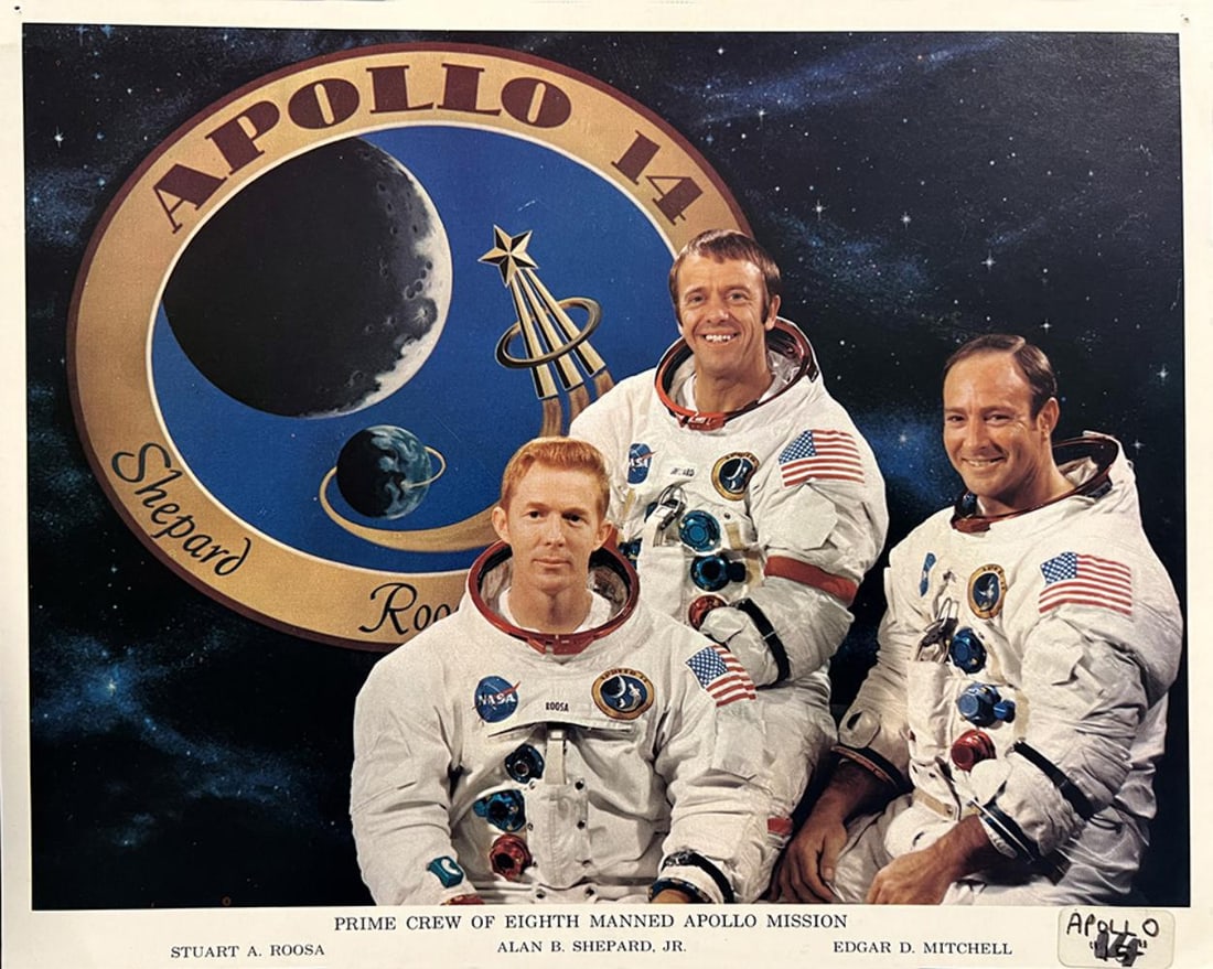 Nasa, Prime Crew Of Eighth Manned Apollo Mission-1971 (1 of 3)
