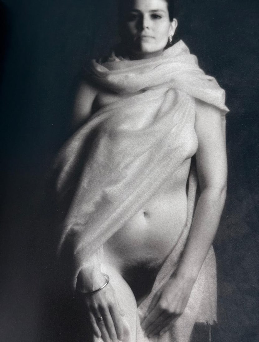 Oi Veerasarn - B-W nude, 1997: Artist/Photographer: Oi Veerasarn Title/Subject: Black & White nude Type Of Print: Authentic Sheet Fed Photogravure/Heliogravure. Date Of Print: 1997 Paper: Medium weight, satin/matte finish. Print Or