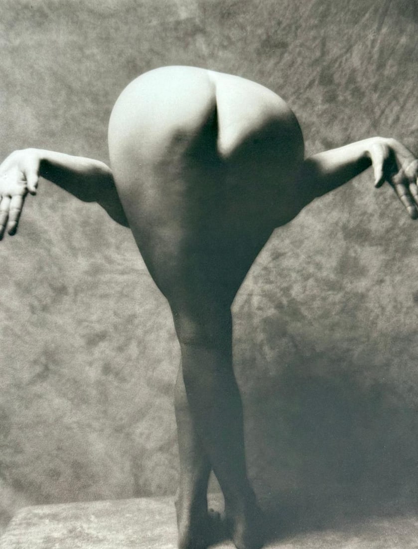 Oi Veerasarn - B-W nude, 1997: Artist/Photographer: Oi Veerasarn Title/Subject: Black & White nude Type Of Print: Authentic Sheet Fed Photogravure/Heliogravure. Date Of Print: 1997 Paper: Medium weight, satin/matte finish. Print Or