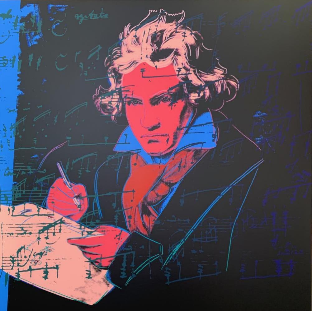 Andy Warhol, 'Beethoven 392, Sunday B Morning Screen Print: Item Details Description Original Limited Edition Silk Screen on 100% Acid Free Archival Museum Board 2020 Edition Size: 3000 Paper Size: 38.5 x 38.5 Sunday B. Mornings editions are stamped on the ver
