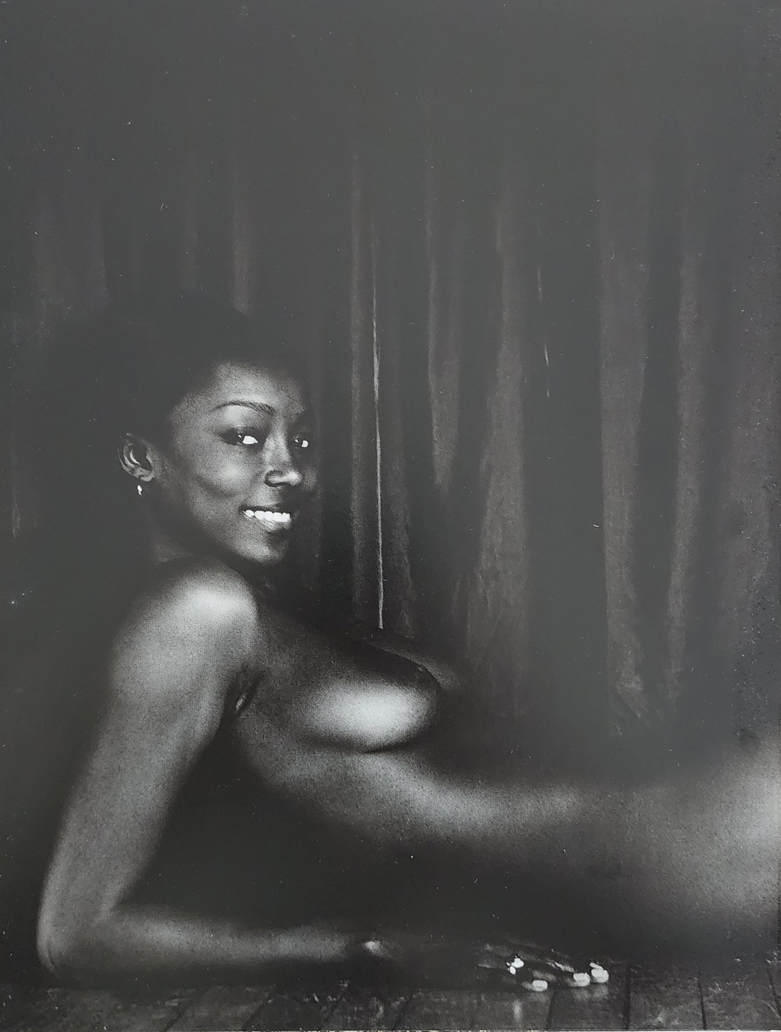 Beautiful by Marc Baptiste 2001: Artist/Photographer: Marc Baptiste Title/Subject: Beautiful Type Of Print: Authentic Sheet Fed Photogravure/Heliogravure. Date Of Print: 2001 Paper: Medium weight, satin/matte finish. Print Origin: Ho