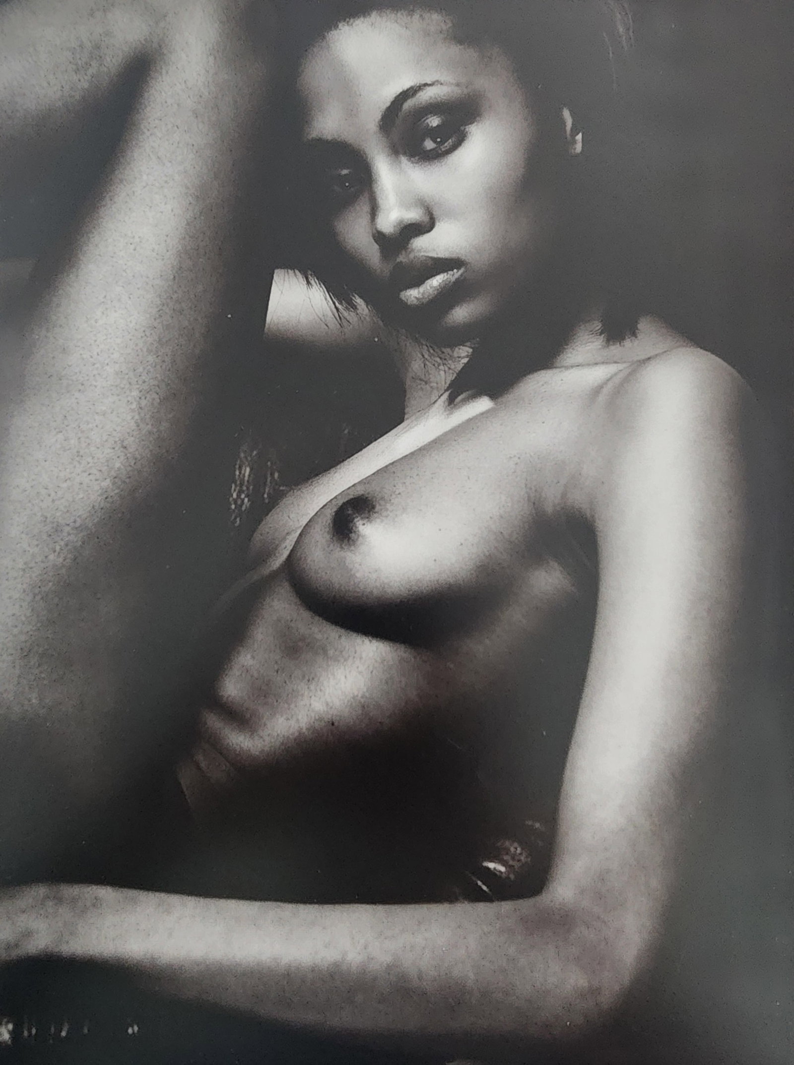 Beautiful by Marc Baptiste 2001: Artist/Photographer: Marc Baptiste Title/Subject: Beautiful Type Of Print: Authentic Sheet Fed Photogravure/Heliogravure. Date Of Print: 2001 Paper: Medium weight, satin/matte finish. Print Origin: Ho