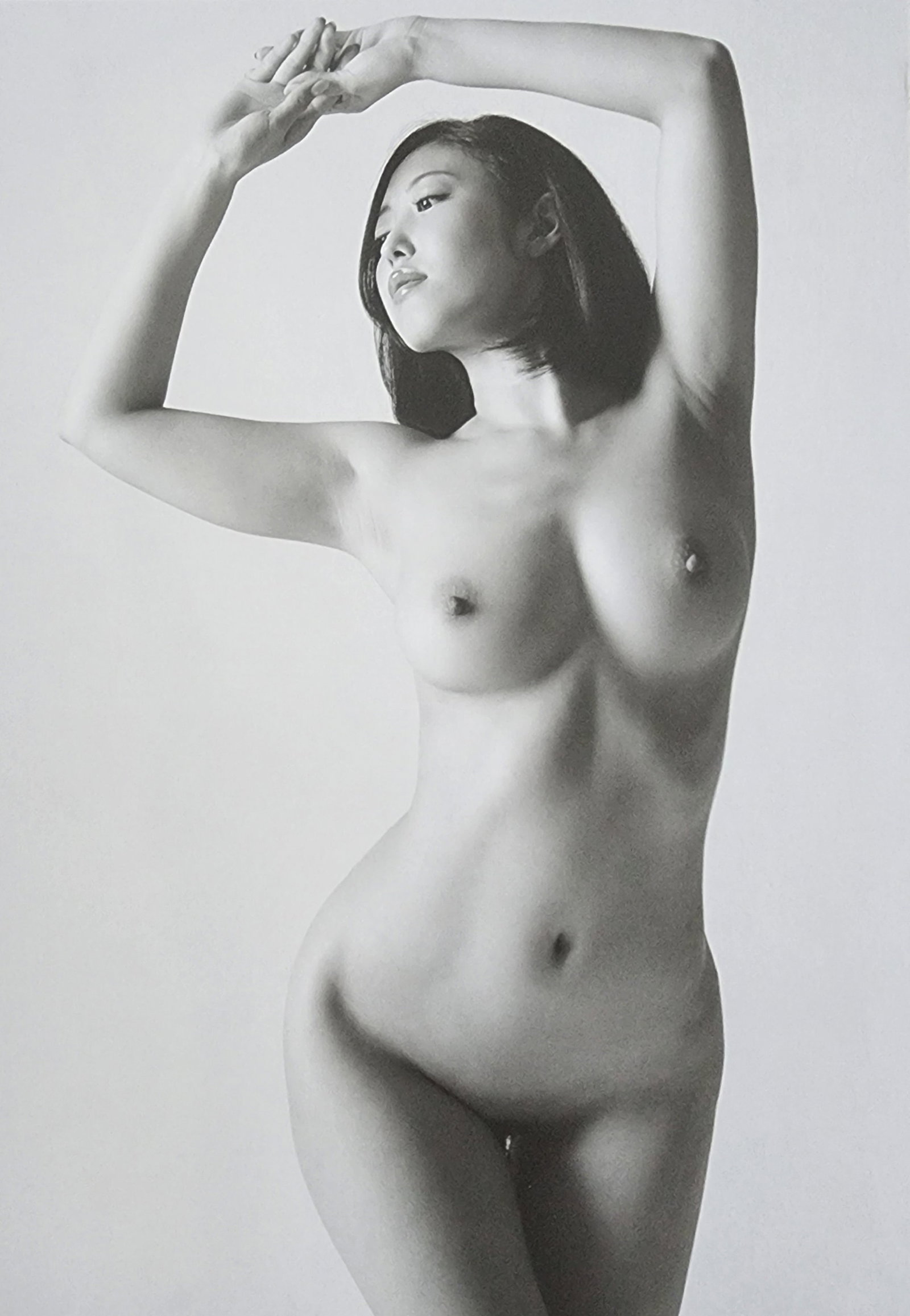 Akira Hasegawa, Visual nude pose - 2018: Artist/Photographer: Akira Hasegawa Title/Subject: Visual nude pose Type Of Print: Authentic Sheet Fed Photogravure/Heliogravure. Date Of Print: 2018 Paper: Medium weight, satin/matte finish. Print Or