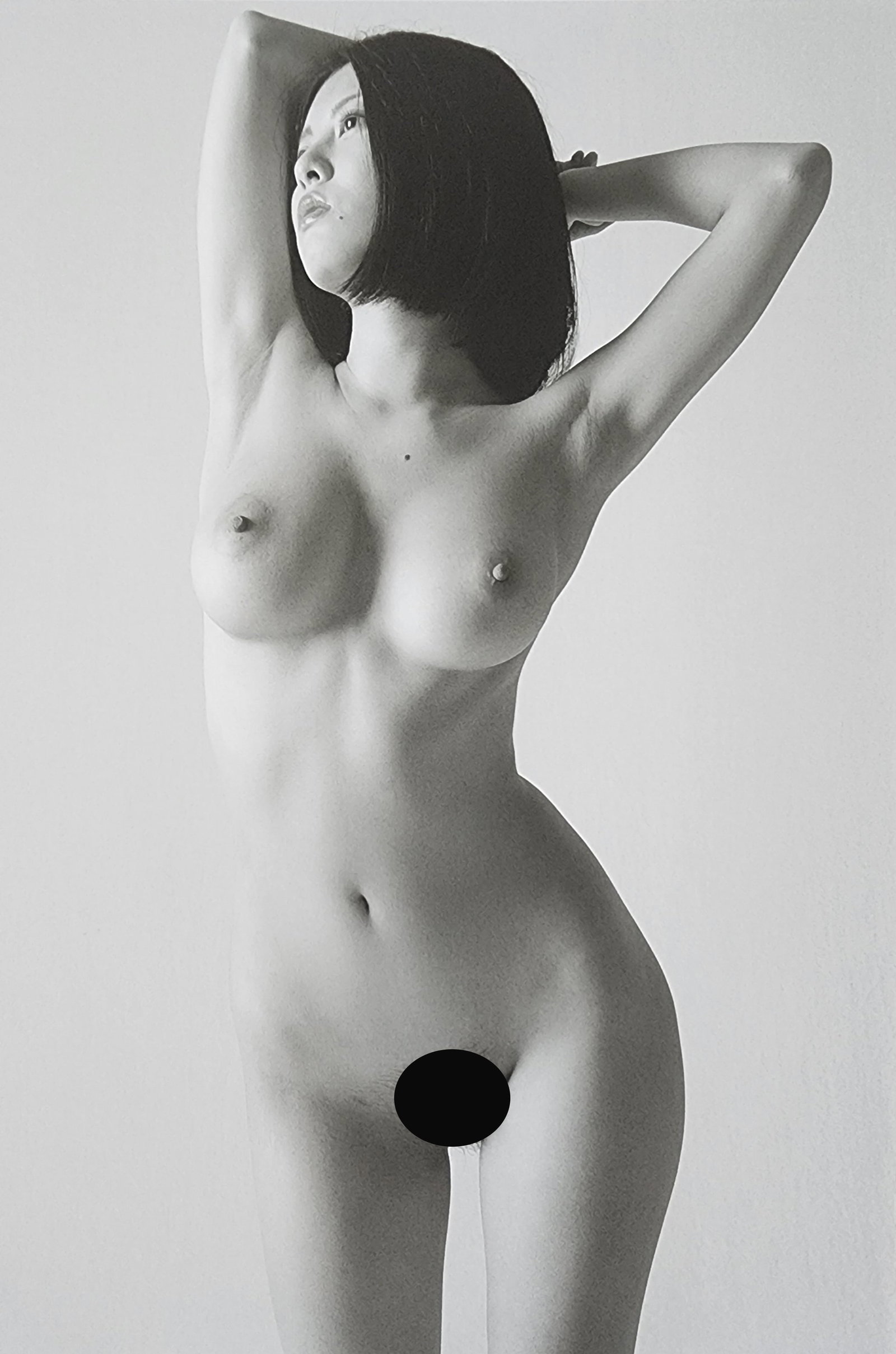 Akira Hasegawa, Visual nude pose - 2018: Artist/Photographer: Akira Hasegawa Title/Subject: Visual nude pose Type Of Print: Authentic Sheet Fed Photogravure/Heliogravure. Date Of Print: 2018 Paper: Medium weight, satin/matte finish. Print Or