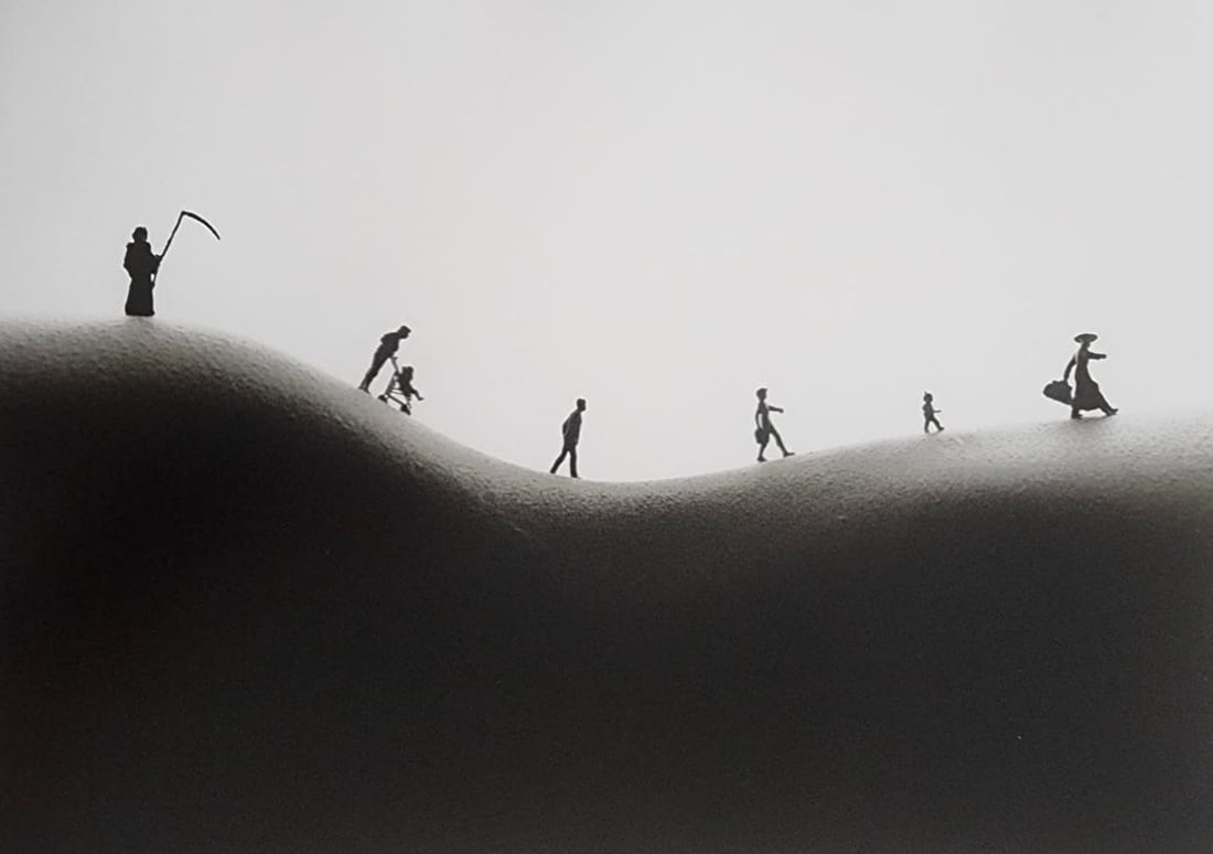 Allan Teger 'Bodyscapes' 2012: Artist/Photographer: Allan I. Teger Title/Subject: Bodyscapes Type Of Print: Authentic Sheet Fed Photogravure/Heliogravure. Date Of Print: 2012 Paper: Medium weight, satin/matte finish. Print Origin: 