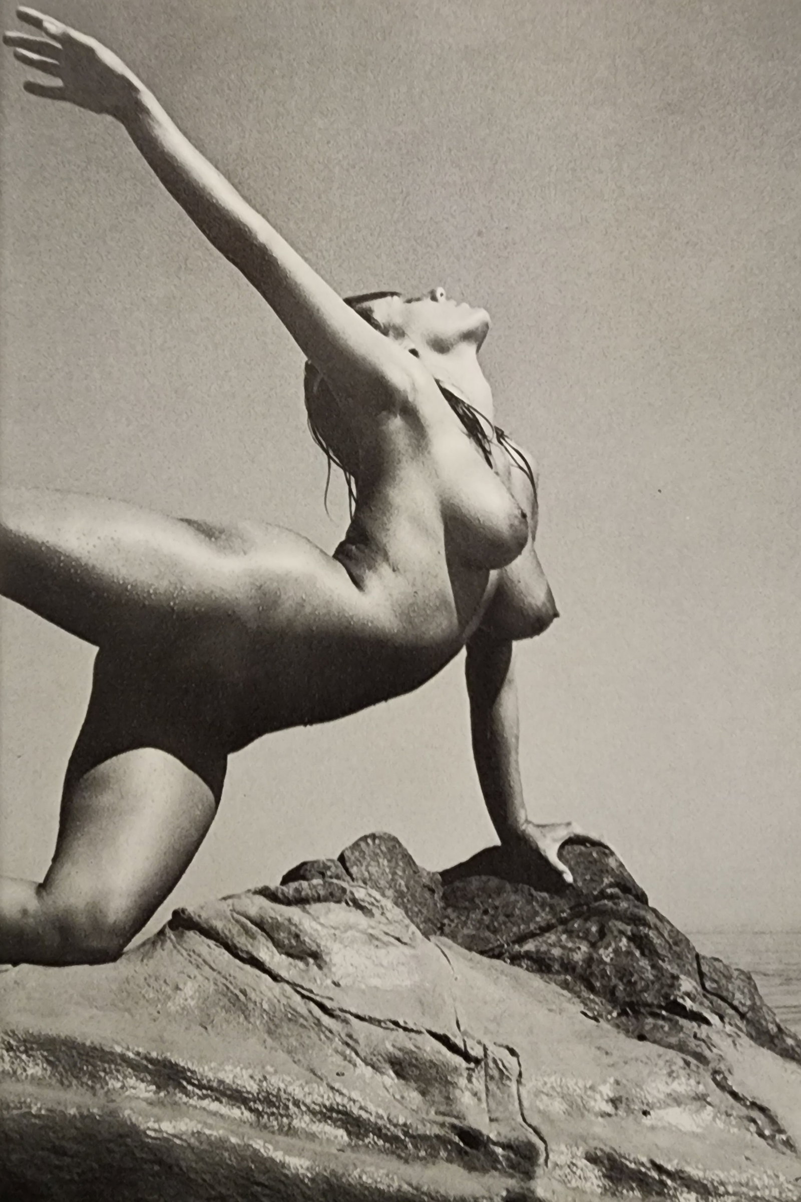 Andre de Dienes, Vintage Nudes, 1961: Artist/Photographer: Type Of Print: Authentic Sheet Fed Photogravure/Heliogravure. Date Of Print: Paper: Medium weight, satin/matte finish. Approximate Image Size: 8x5.5 inches Matted Size: 14x11 Inch