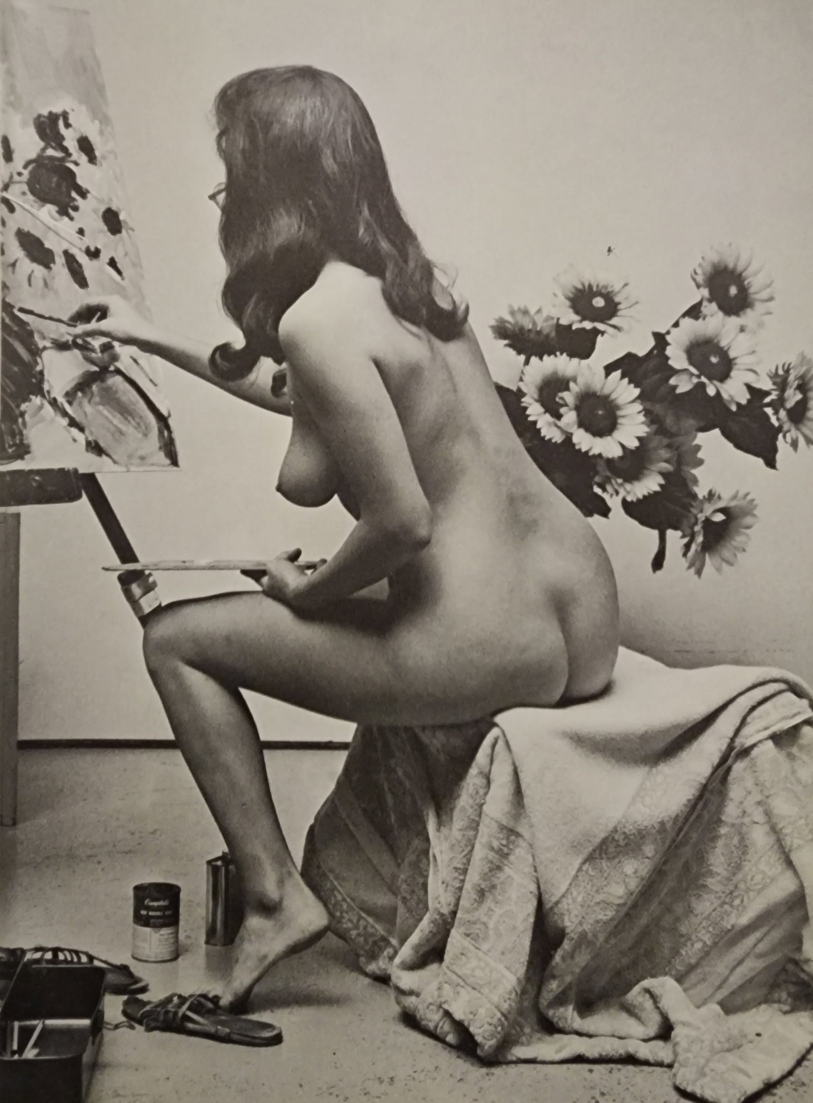 Andre de Dienes, Vintage Nudes, 1961: Artist/Photographer: Type Of Print: Authentic Sheet Fed Photogravure/Heliogravure. Date Of Print: Paper: Medium weight, satin/matte finish. Approximate Image Size: 8x5.5 inches Matted Size: 14x11 Inch