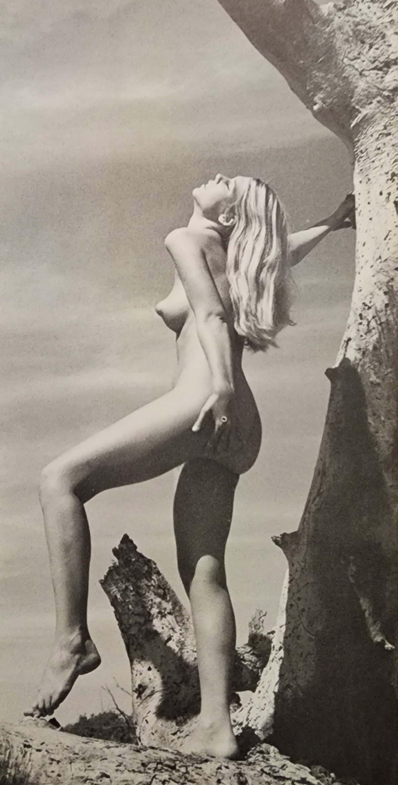 Andre de Dienes, Vintage Nudes, 1961: Artist/Photographer: Type Of Print: Authentic Sheet Fed Photogravure/Heliogravure. Date Of Print: Paper: Medium weight, satin/matte finish. Approximate Image Size: 8x5.5 inches Matted Size: 14x11 Inch