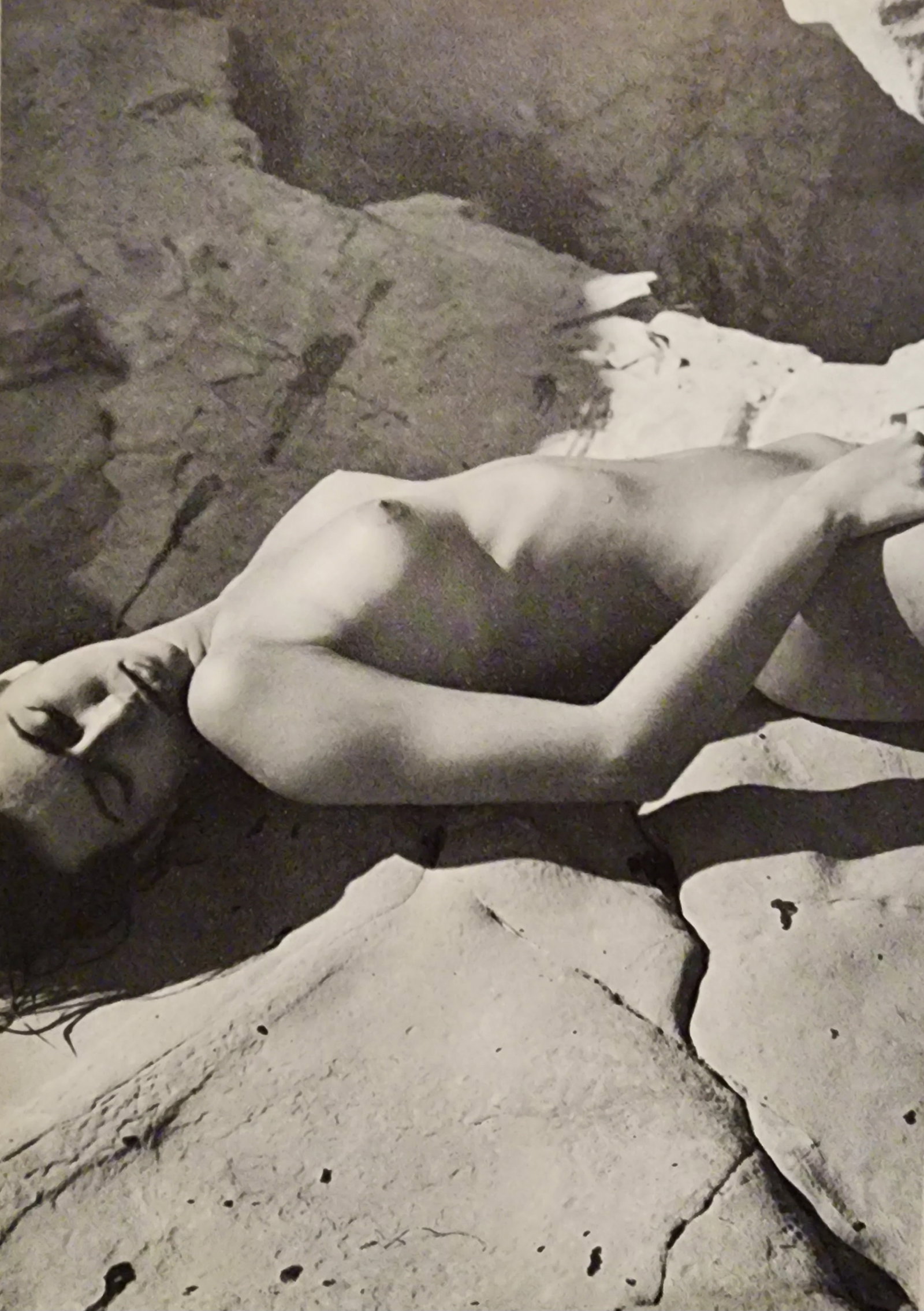 Andre de Dienes, Vintage Nudes, 1961: Artist/Photographer: Type Of Print: Authentic Sheet Fed Photogravure/Heliogravure. Date Of Print: Paper: Medium weight, satin/matte finish. Approximate Image Size: 8x5.5 inches Matted Size: 14x11 Inch