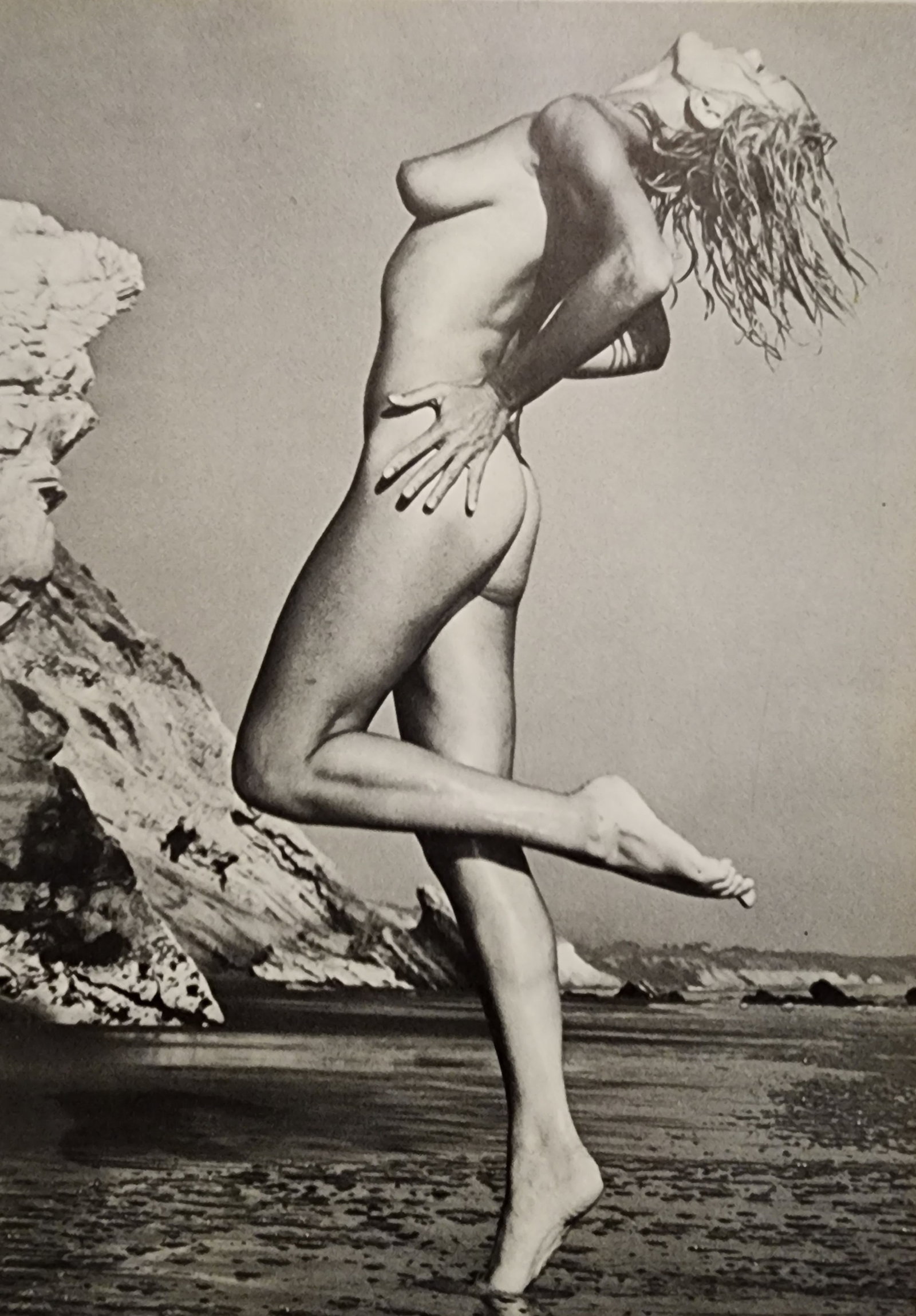Andre de Dienes, Vintage Nudes, 1961: Artist/Photographer: Type Of Print: Authentic Sheet Fed Photogravure/Heliogravure. Date Of Print: Paper: Medium weight, satin/matte finish. Approximate Image Size: 8x5.5 inches Matted Size: 14x11 Inch
