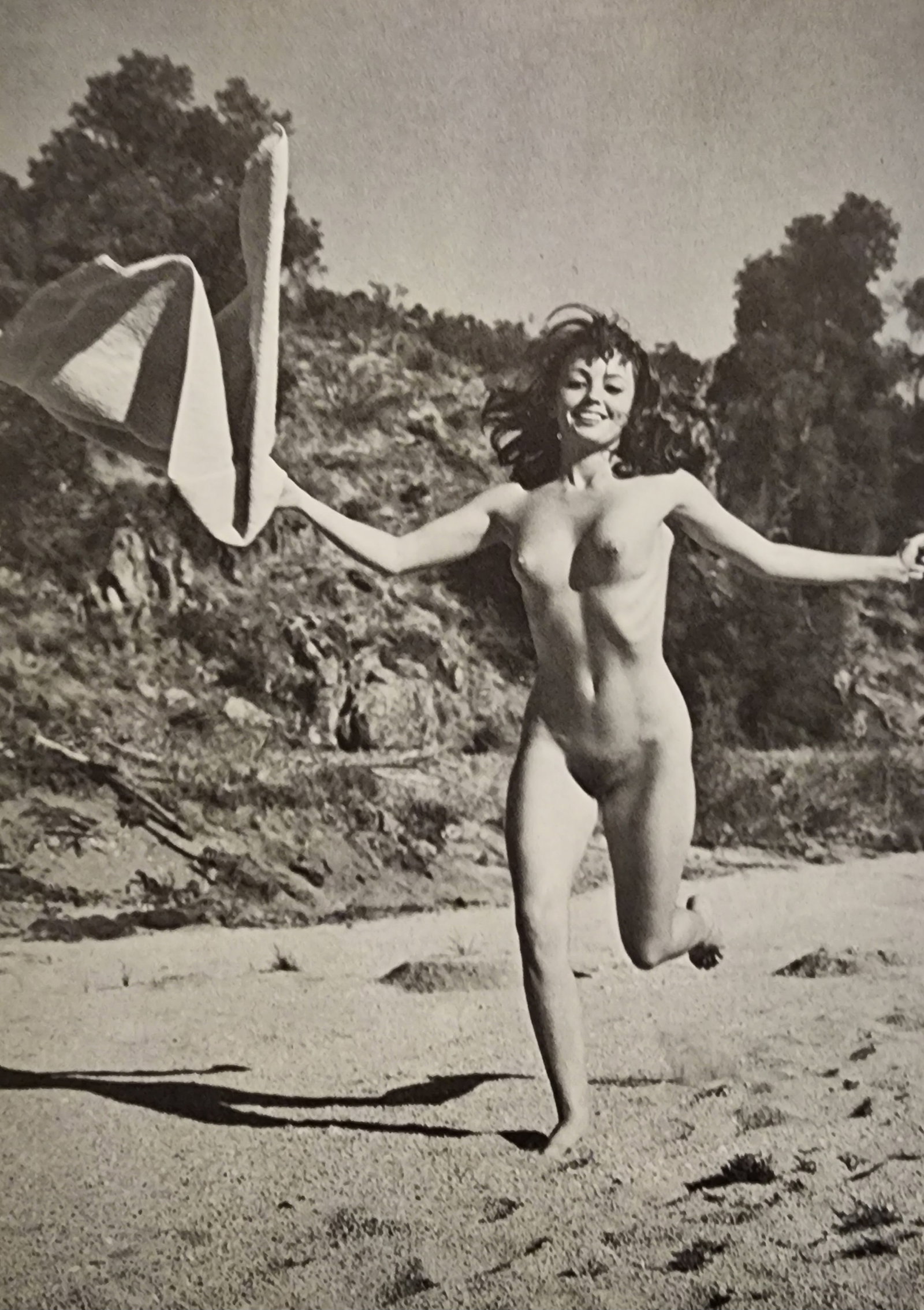 Andre de Dienes, Vintage Nudes, 1961: Artist/Photographer: Type Of Print: Authentic Sheet Fed Photogravure/Heliogravure. Date Of Print: Paper: Medium weight, satin/matte finish. Approximate Image Size: 8x5.5 inches Matted Size: 14x11 Inch