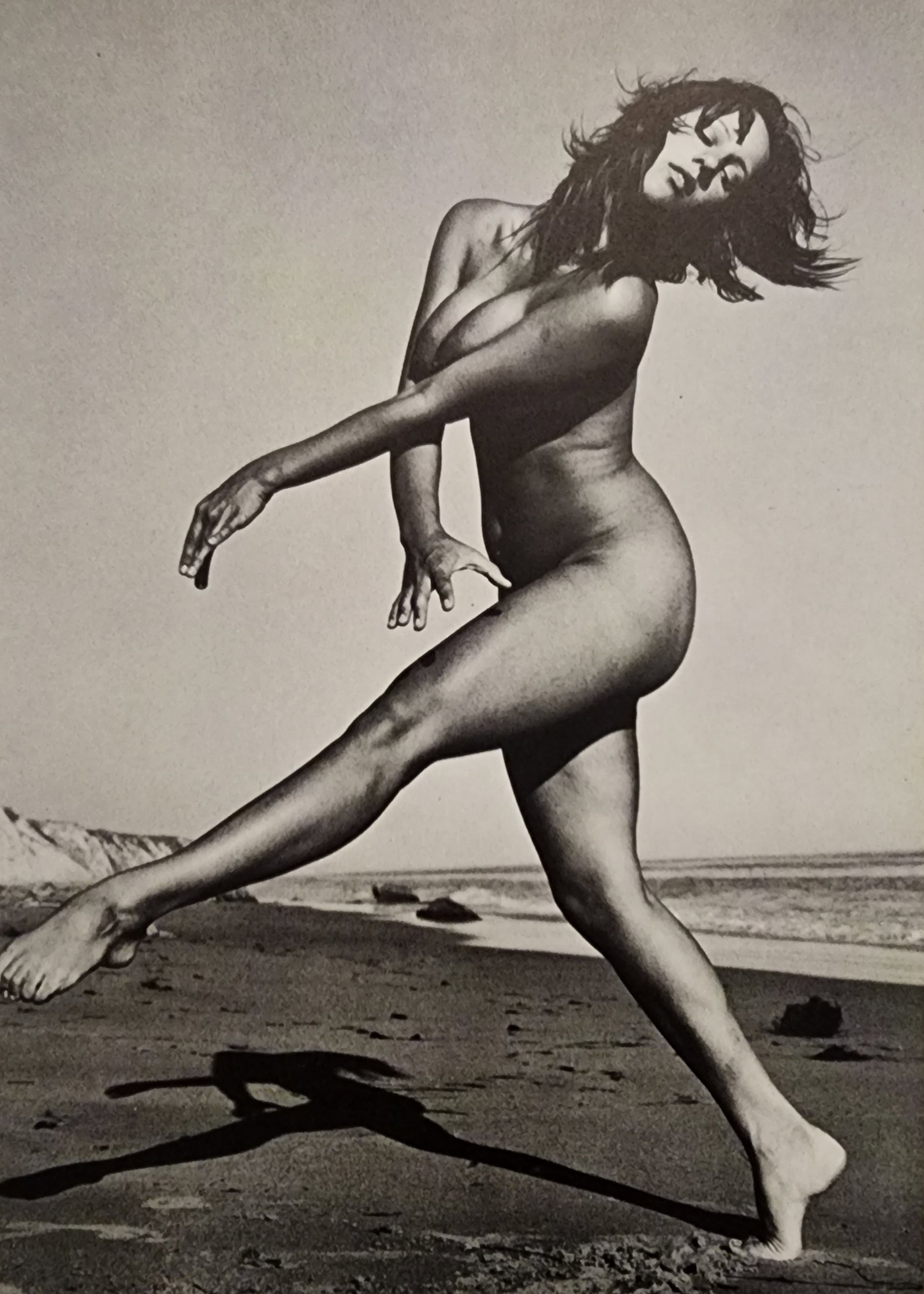 Andre de Dienes, Vintage Nudes, 1961: Artist/Photographer: Type Of Print: Authentic Sheet Fed Photogravure/Heliogravure. Date Of Print: Paper: Medium weight, satin/matte finish. Approximate Image Size: 8x5.5 inches Matted Size: 14x11 Inch