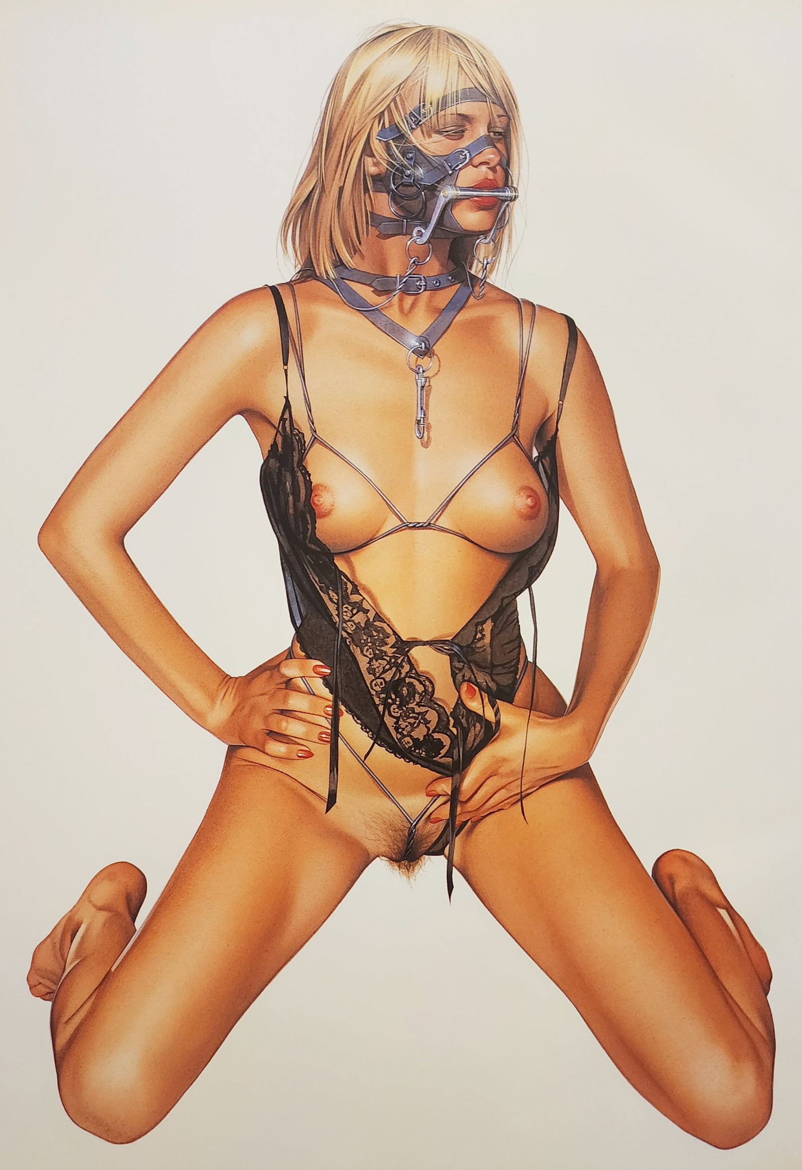 Hajime Sorayama, The Gynoids 1993 - Large format offset lithograph (1 of 1)