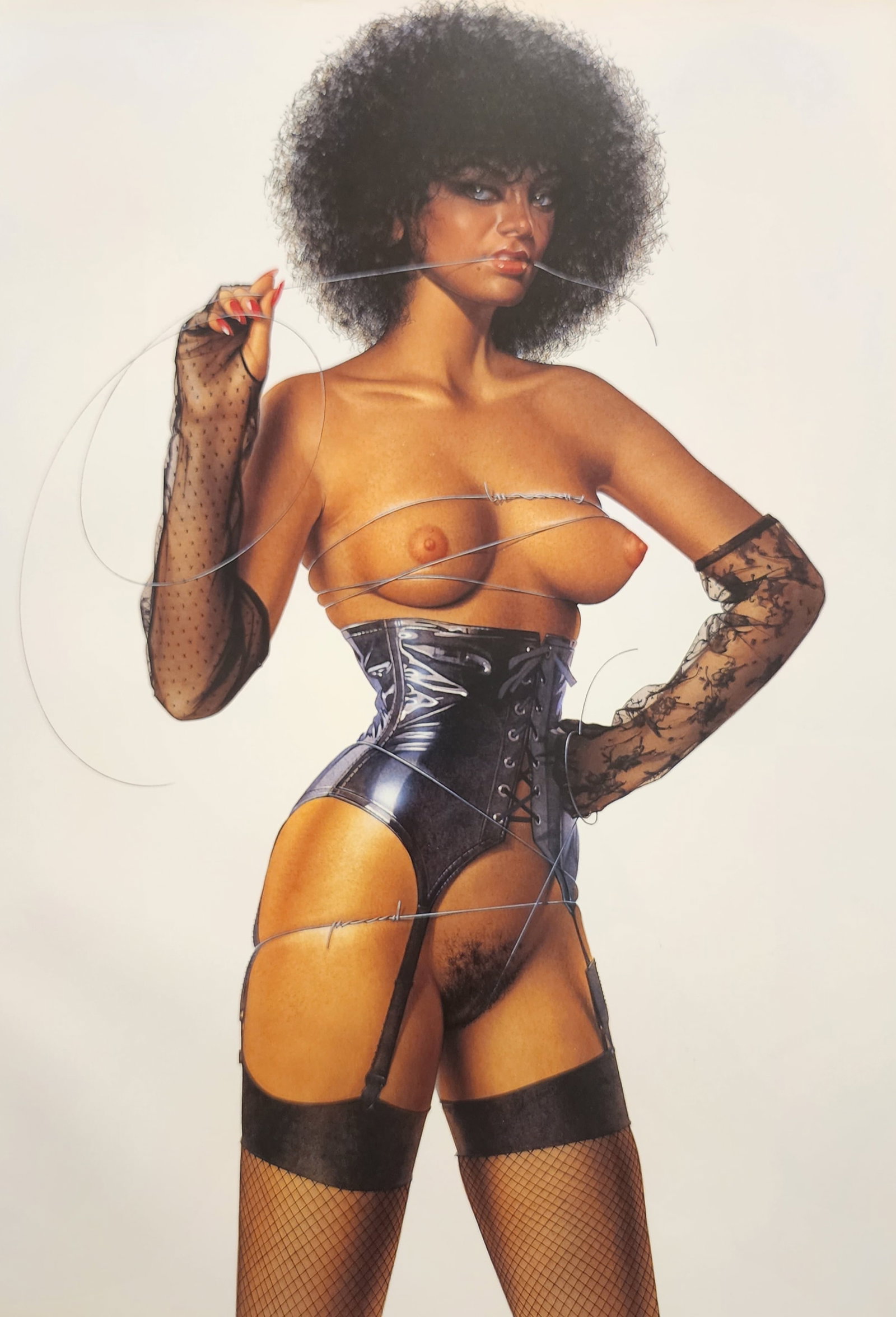Hajime Sorayama, The Gynoids 1993 - Large format offset lithograph (1 of 1)