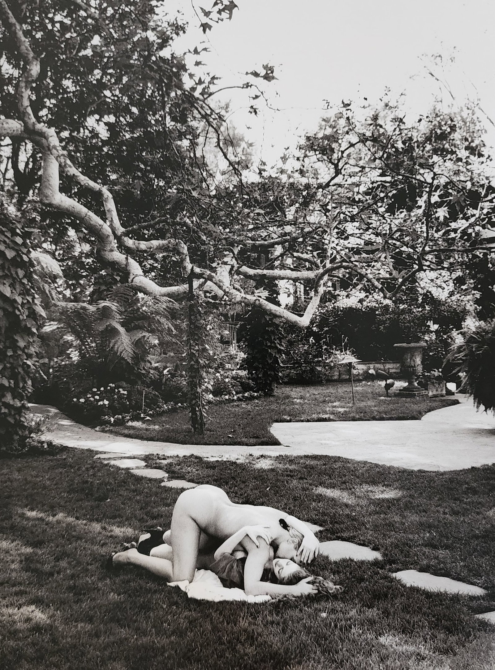 Helmut Newton 'Nude 1977 - 2002: Photographer: Helmut Newton Title/Subject: Nude Date Of Negative: 1997 - 2002 Type Of Print: Authentic Sheet Fed Photogravure/Heliogravure. Date Of Print: 2004 Paper: Medium weight, satin/matte finish