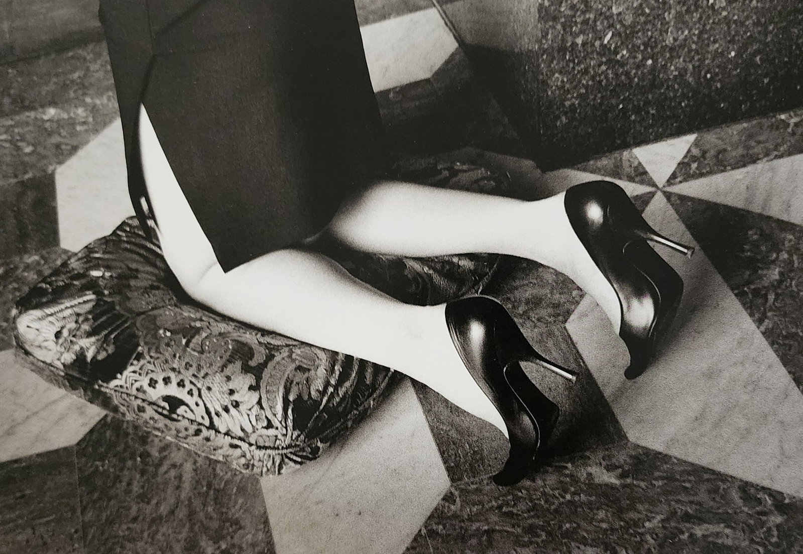 Helmut Newton 'Nude 1977 - 2002: Photographer: Helmut Newton Title/Subject: Nude Date Of Negative: 1997 - 2002 Type Of Print: Authentic Sheet Fed Photogravure/Heliogravure. Date Of Print: 2004 Paper: Medium weight, satin/matte finish