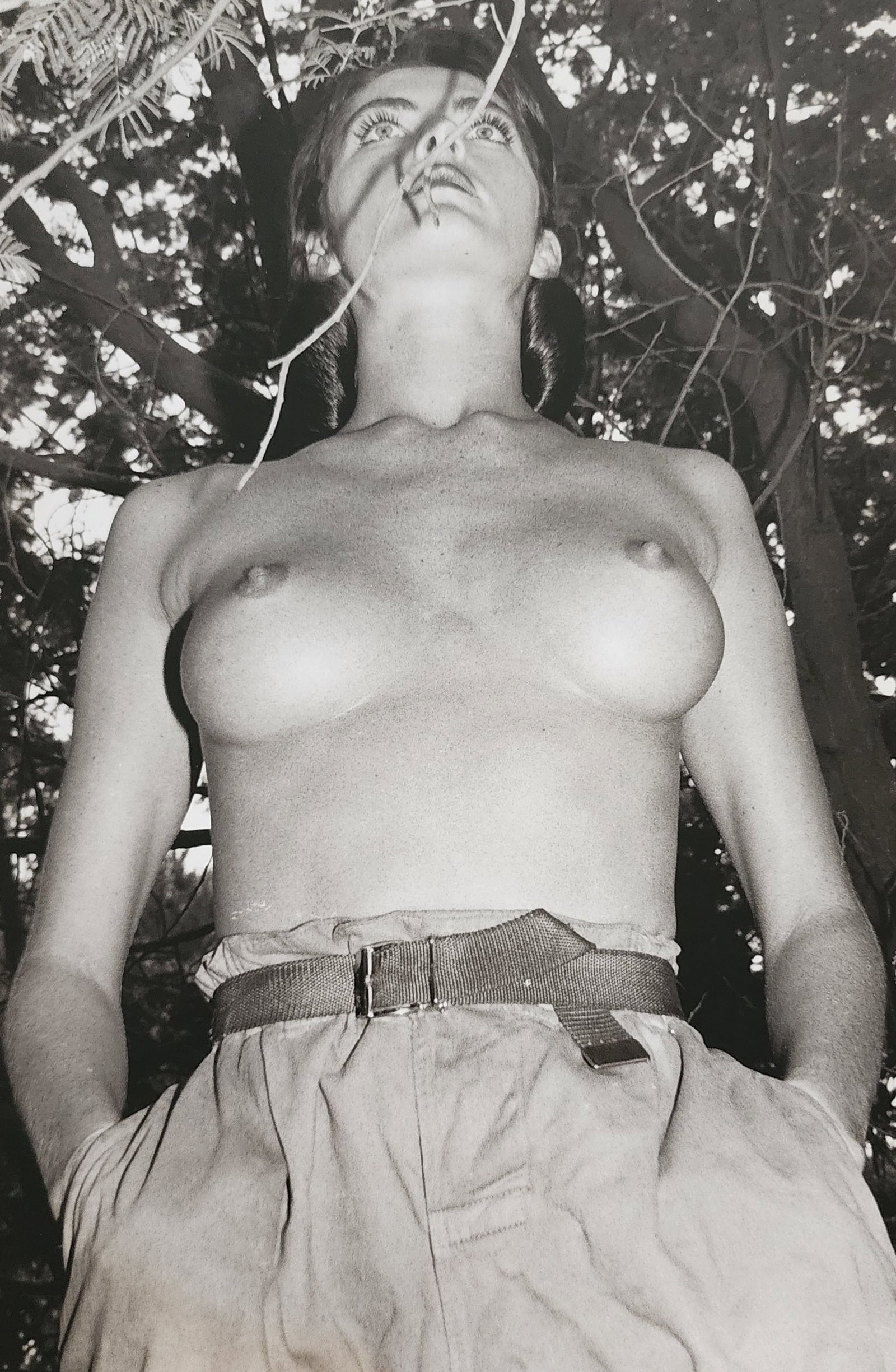 Helmut Newton 'Nude 1977 - 2002: Photographer: Helmut Newton Title/Subject: Nude Date Of Negative: 1997 - 2002 Type Of Print: Authentic Sheet Fed Photogravure/Heliogravure. Date Of Print: 2004 Paper: Medium weight, satin/matte finish
