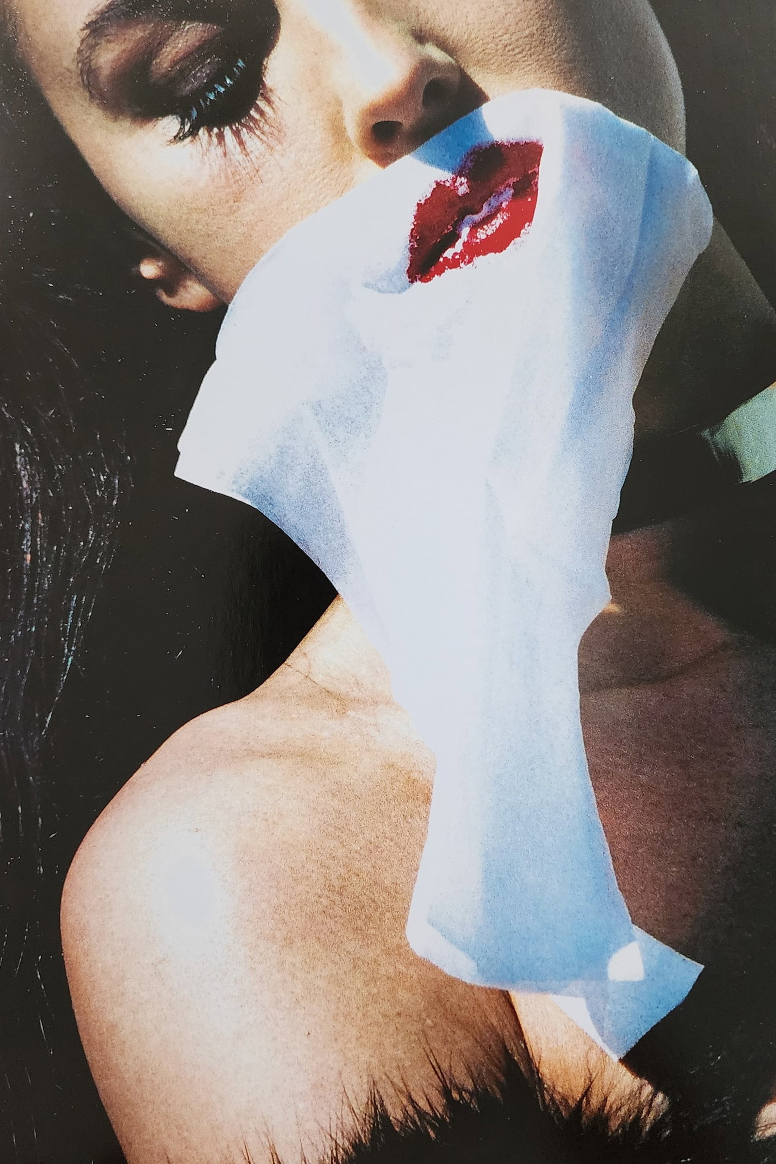 Helmut Newton 'Nude 1977 - 2002: Photographer: Helmut Newton Title/Subject: Nude Date Of Negative: 1997 - 2002 Type Of Print: Authentic Sheet Fed Photogravure/Heliogravure. Date Of Print: 2004 Paper: Medium weight, satin/matte finish