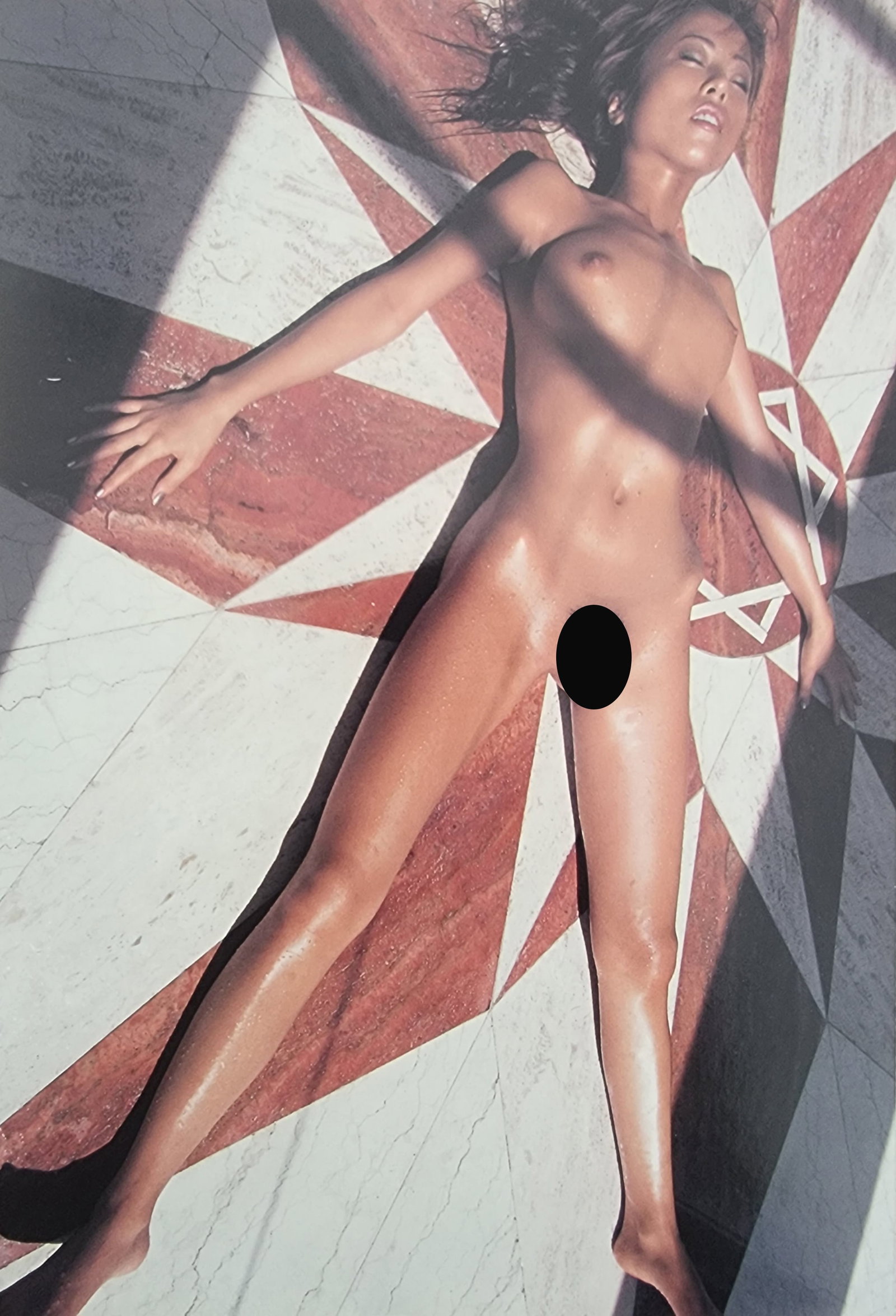 Kishin Shinoyama 'Ami Accidents, 2000: Model/Photographer: Kishin Shinoyama Title/Subject: Ami Accidents Type Of Print: Authentic Sheet Fed Photogravure/Heliogravure. Date Of Print: Japan Paper: Medium weight, satin/matte finish. Print Ori