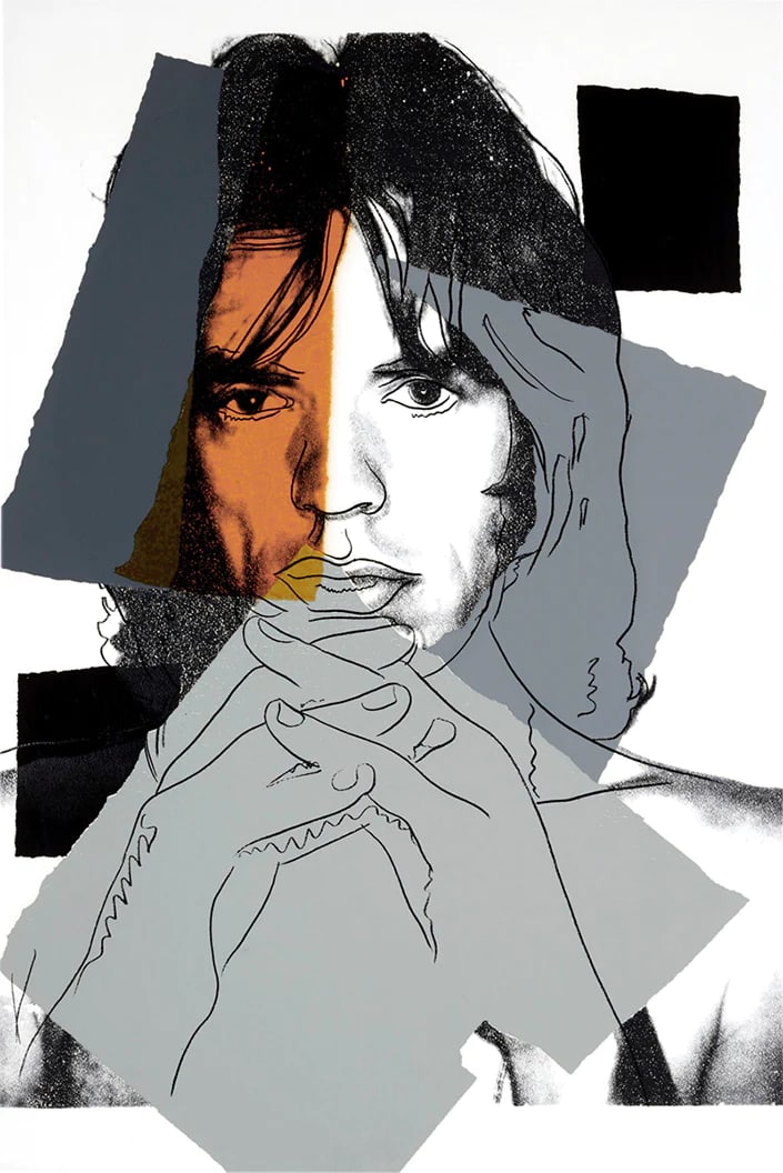 Andy Warhol, (After) Mick Jagger FS 149, Silkscreen 1975: Andy Warhol Mick Jagger FS 149, 1975 silkscreen, Printer's proof, not signed and not numbered Paper size: 43.1/2 x 29 inches (110.5 x 73.7 cm) Images size: 43.1/2 x 29 inches (110.5 x 73.7 cm) Conditi