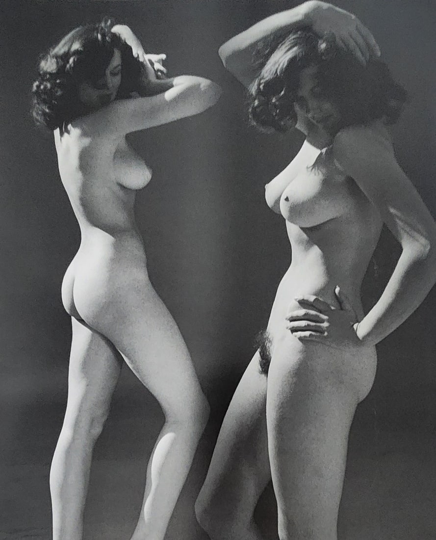 Andre de Dienes - Nude Studies 2005: Artist/Photographer: Andre de Dienes Title/Subject: Nude Studies Type Of Print: Authentic Sheet Fed Photogravure/Heliogravure. Date Of Print: 2005 Paper: Medium weight, satin/matte finish. Print Origi