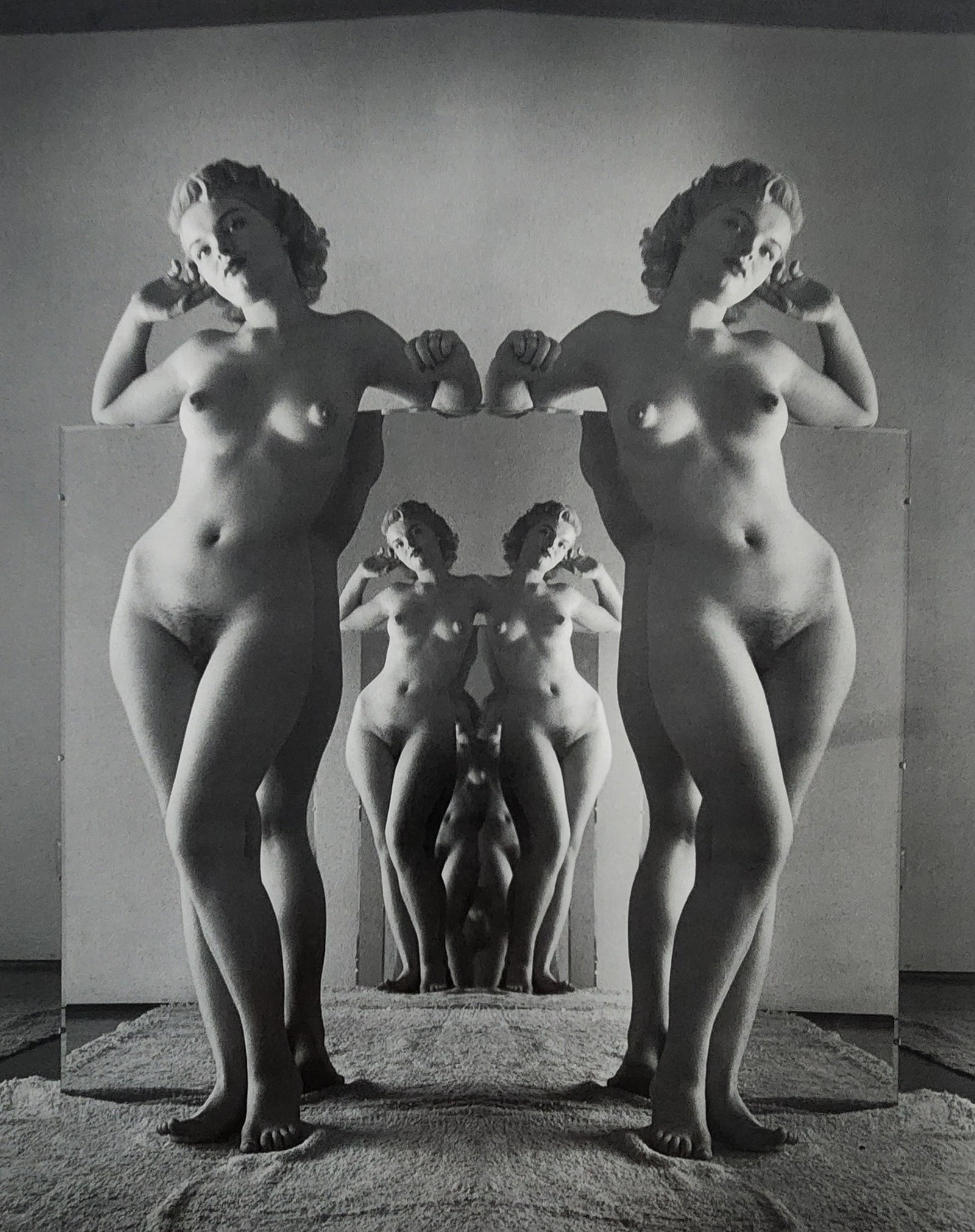 Andre de Dienes - Nude Studies 2005: Artist/Photographer: Andre de Dienes Title/Subject: Nude Studies Type Of Print: Authentic Sheet Fed Photogravure/Heliogravure. Date Of Print: 2005 Paper: Medium weight, satin/matte finish. Print Origi
