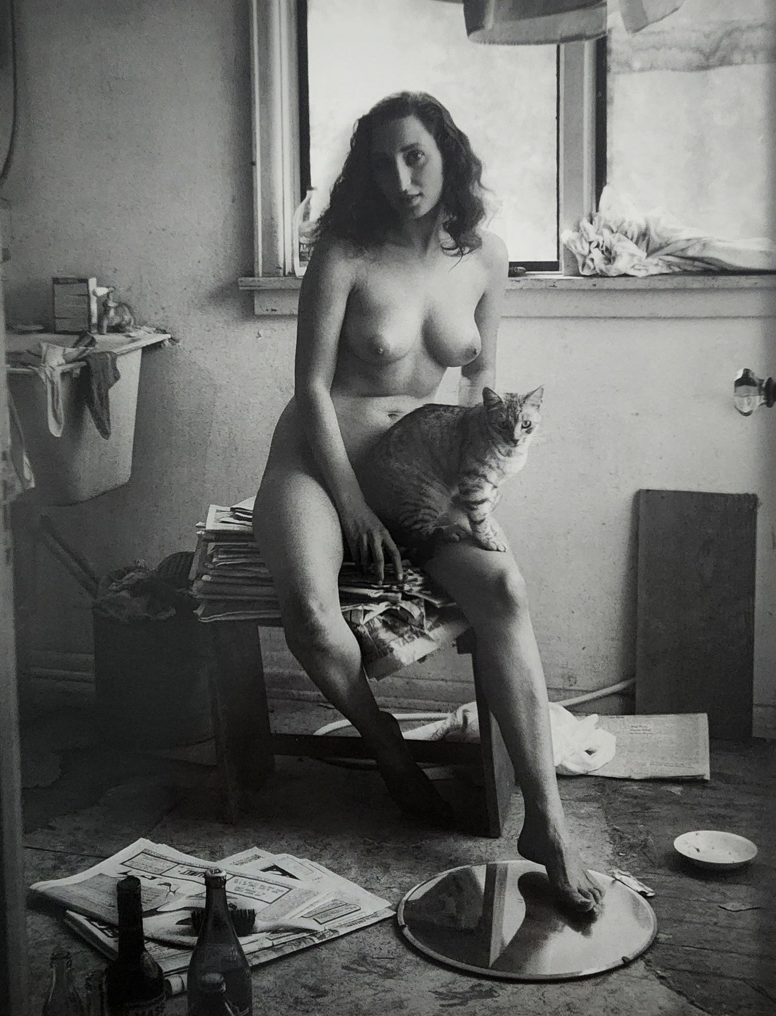 Andre de Dienes - Nude Studies 2005: Artist/Photographer: Andre de Dienes Title/Subject: Nude Studies Type Of Print: Authentic Sheet Fed Photogravure/Heliogravure. Date Of Print: 2005 Paper: Medium weight, satin/matte finish. Print Origi