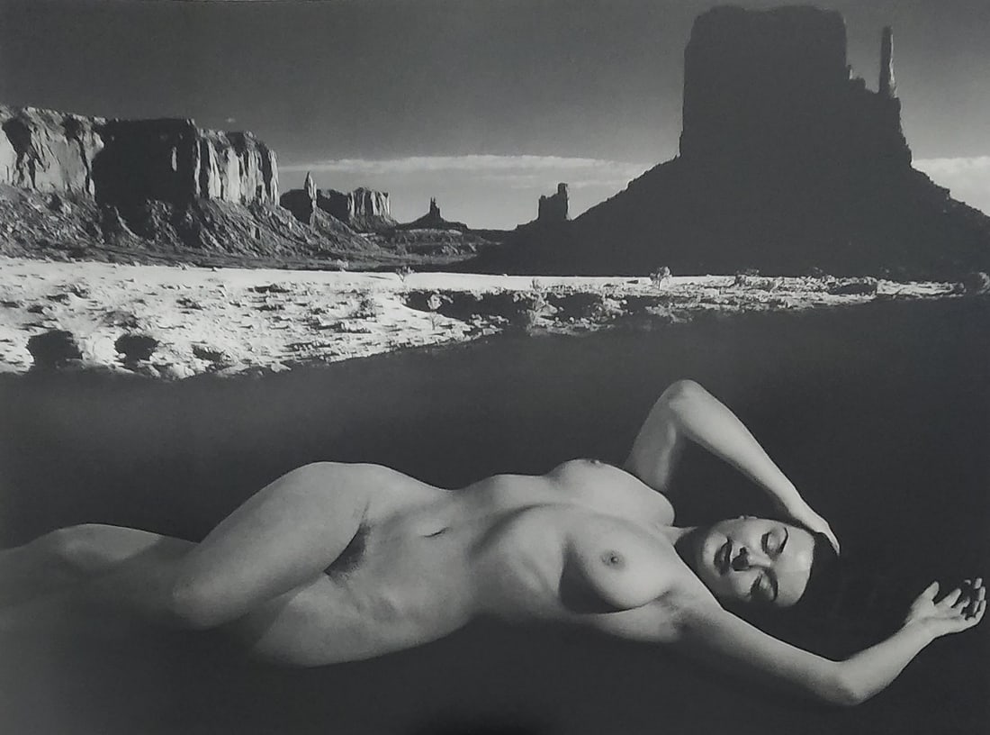 Andre de Dienes - Nude Studies 2005: Artist/Photographer: Andre de Dienes Title/Subject: Nude Studies Type Of Print: Authentic Sheet Fed Photogravure/Heliogravure. Date Of Print: 2005 Paper: Medium weight, satin/matte finish. Print Origi