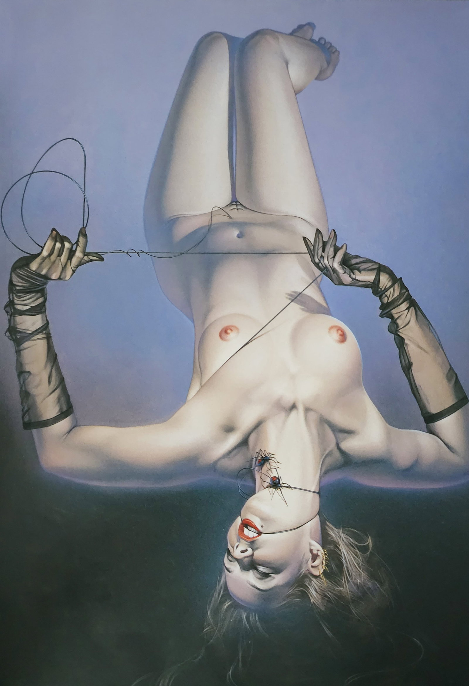 Hajime Sorayama, 'Untitled', Offset Lithograph - Large Format, 1997: Artist: Hajime Sorayama Title: Untitled Year: 1997 Offset Lithograph Dimensions: 14x10 inches Mount Board Size 16x20 inches Professionally dry Mounted on acid free backing with a 4 ply mattCondition: 