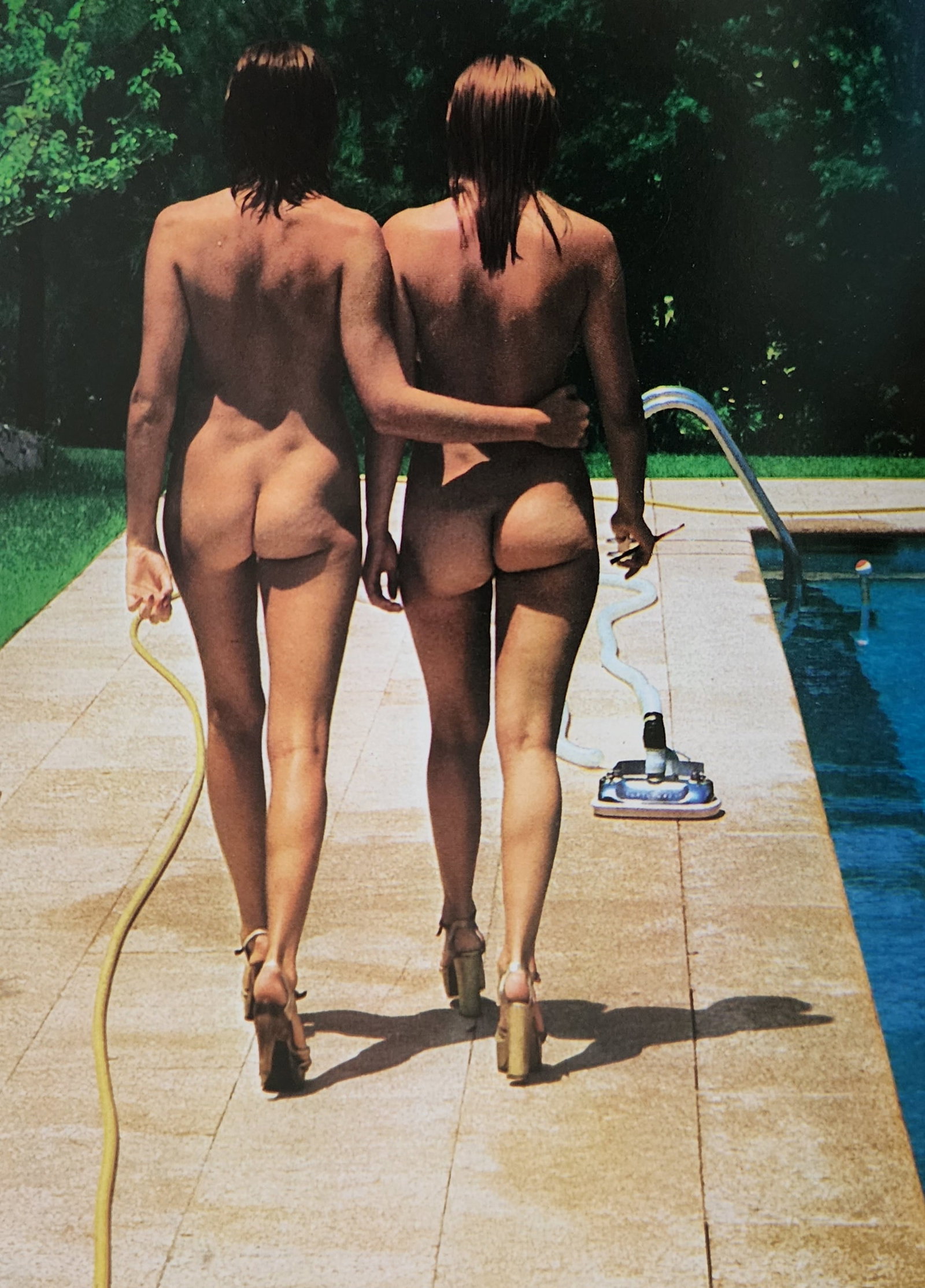 Helmut Newton - Erotic,1976: Photographer: Helmut Newton Title/Subject: Erotic Date Of Negative: 1971 - 1975 Type Of Print: Authentic Sheet Fed Photogravure/Heliogravure. Date Of Print: 1976 Paper: Medium weight, satin/matte fini