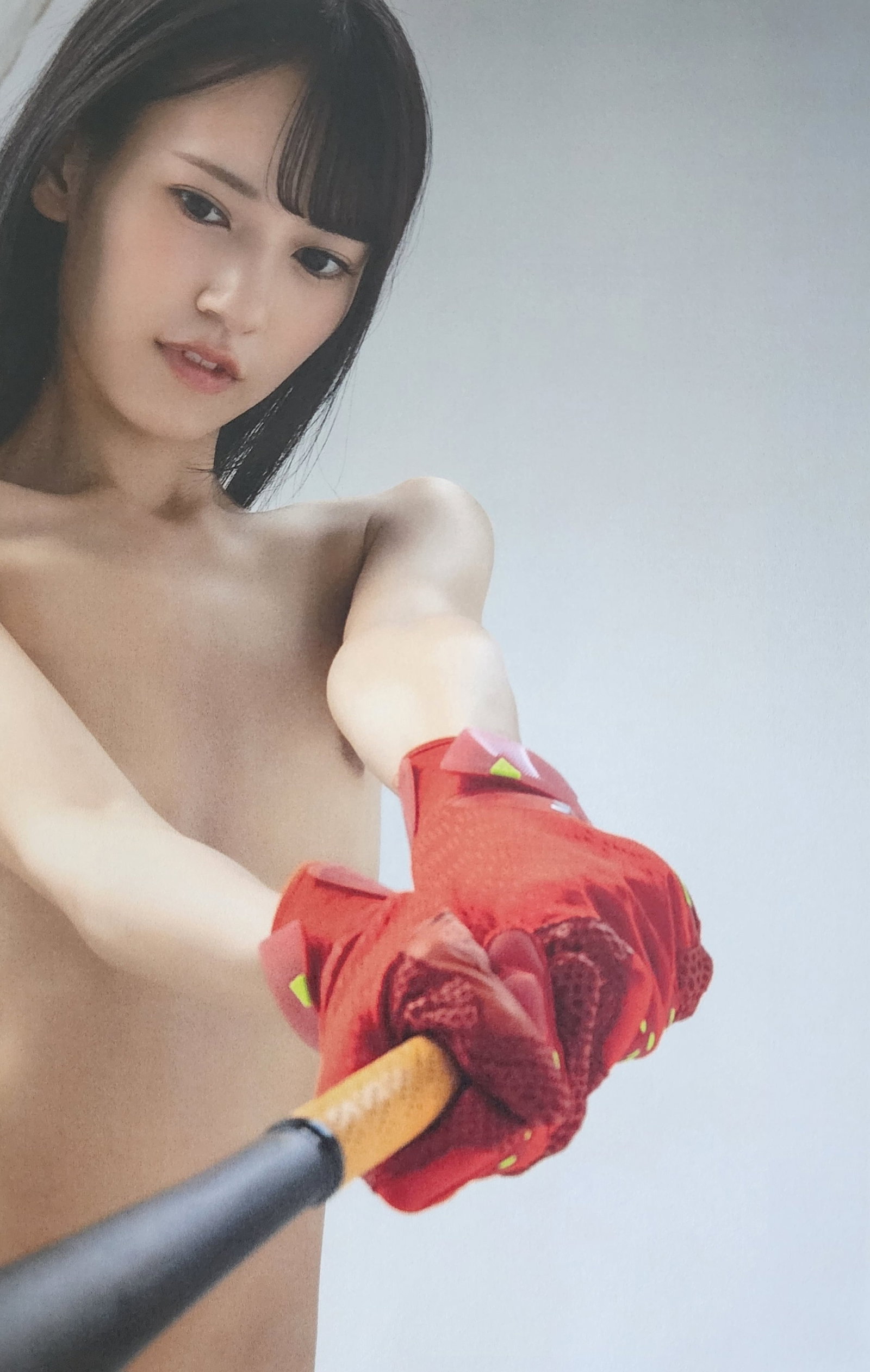 Umi Yatsugake, Absolute Sports Pose, 2022: Model: Umi Yatsugake Title/Subject: Absolute Sports Pose Type Of Print: Authentic Sheet Fed Photogravure/Heliogravure. Date Of Print: 2022 Paper: Medium weight, satin/matte finish. Print Origin: Japan