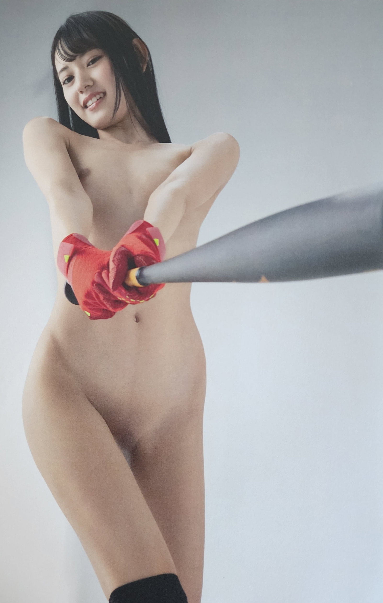 Umi Yatsugake, Absolute Sports Pose, 2022: Model: Umi Yatsugake Title/Subject: Absolute Sports Pose Type Of Print: Authentic Sheet Fed Photogravure/Heliogravure. Date Of Print: 2022 Paper: Medium weight, satin/matte finish. Print Origin: Japan