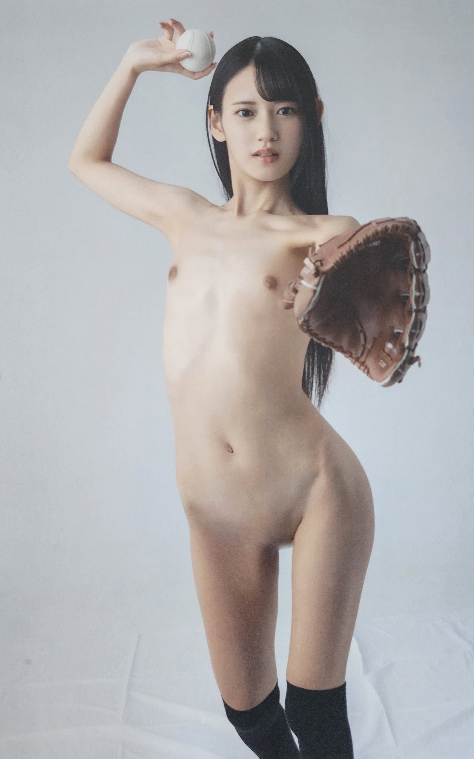 Umi Yatsugake, Absolute Sports Pose, 2022: Model: Umi Yatsugake Title/Subject: Absolute Sports Pose Type Of Print: Authentic Sheet Fed Photogravure/Heliogravure. Date Of Print: 2022 Paper: Medium weight, satin/matte finish. Print Origin: Japan