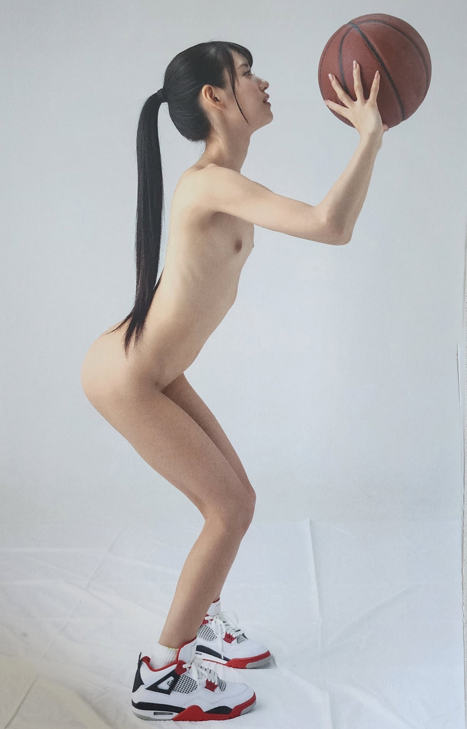 Umi Yatsugake, Absolute Sports Pose, 2022: Model: Umi Yatsugake Title/Subject: Absolute Sports Pose Type Of Print: Authentic Sheet Fed Photogravure/Heliogravure. Date Of Print: 2022 Paper: Medium weight, satin/matte finish. Print Origin: Japan