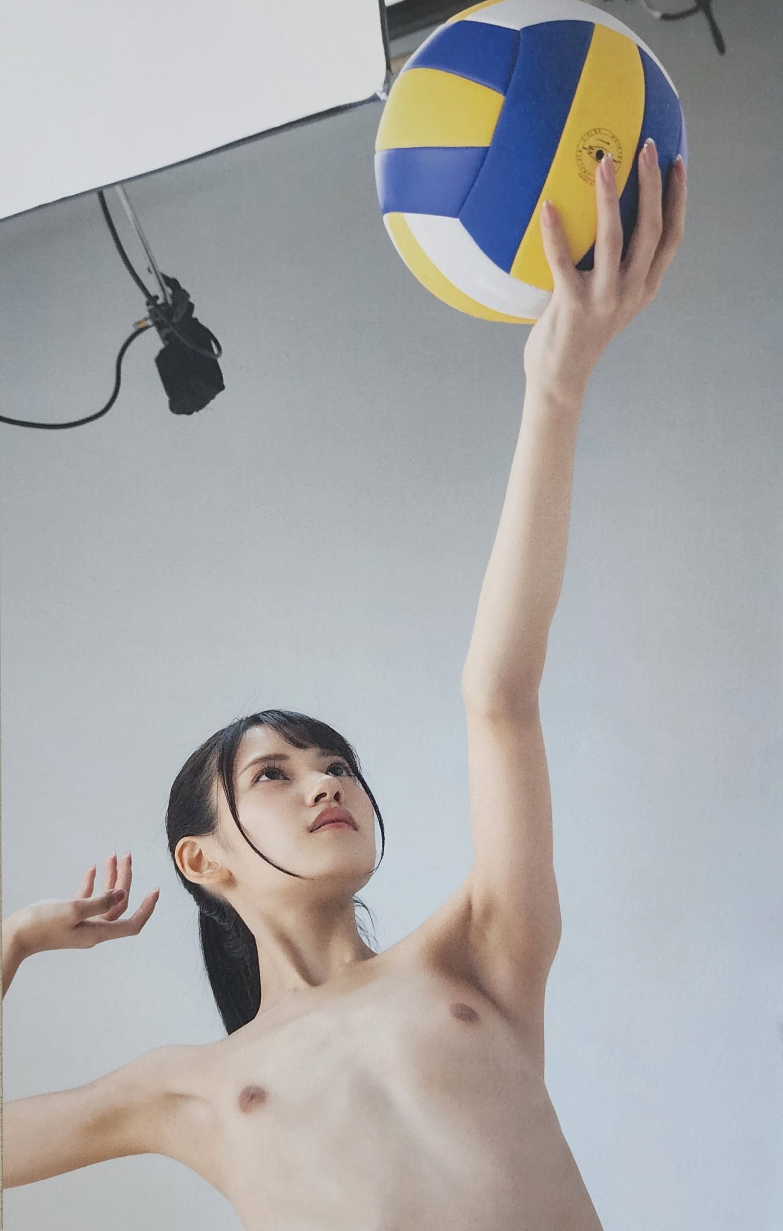 Umi Yatsugake, Absolute Sports Pose, 2022: Model: Umi Yatsugake Title/Subject: Absolute Sports Pose Type Of Print: Authentic Sheet Fed Photogravure/Heliogravure. Date Of Print: 2022 Paper: Medium weight, satin/matte finish. Print Origin: Japan