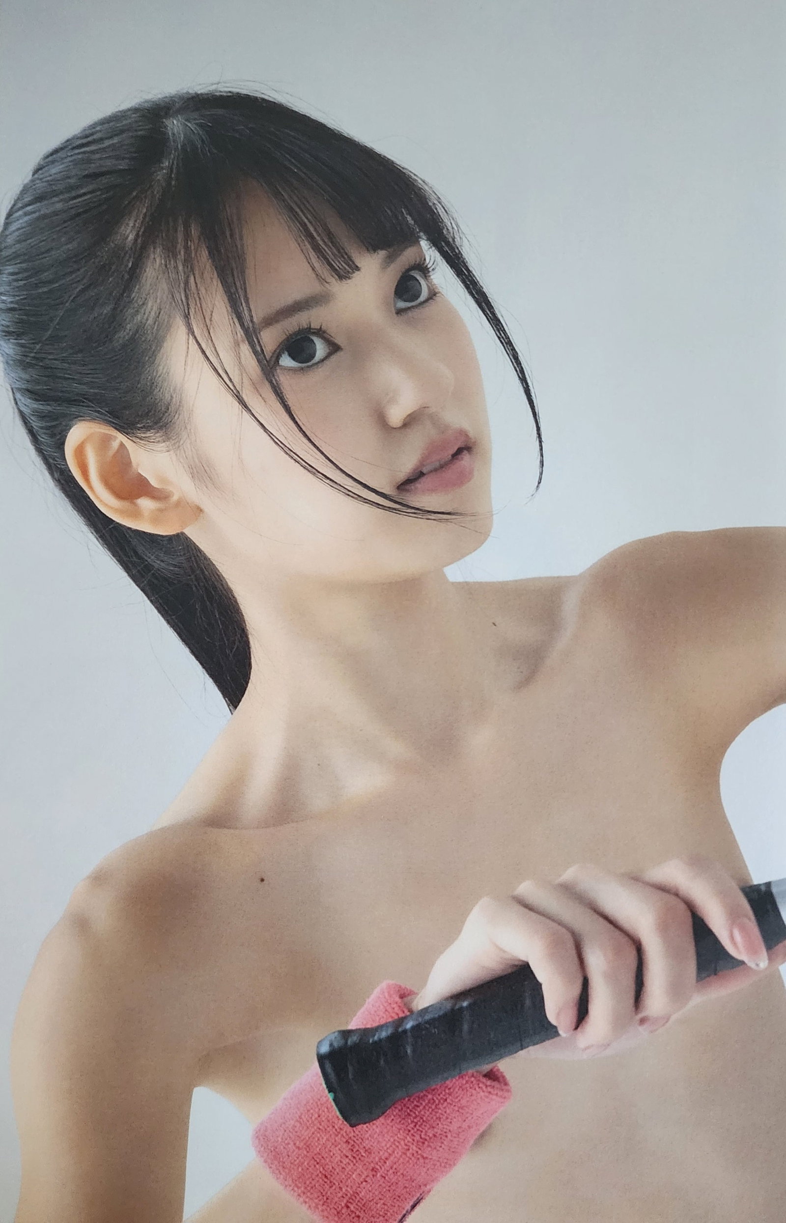 Umi Yatsugake, Absolute Sports Pose, 2022: Model: Umi Yatsugake Title/Subject: Absolute Sports Pose Type Of Print: Authentic Sheet Fed Photogravure/Heliogravure. Date Of Print: 2022 Paper: Medium weight, satin/matte finish. Print Origin: Japan