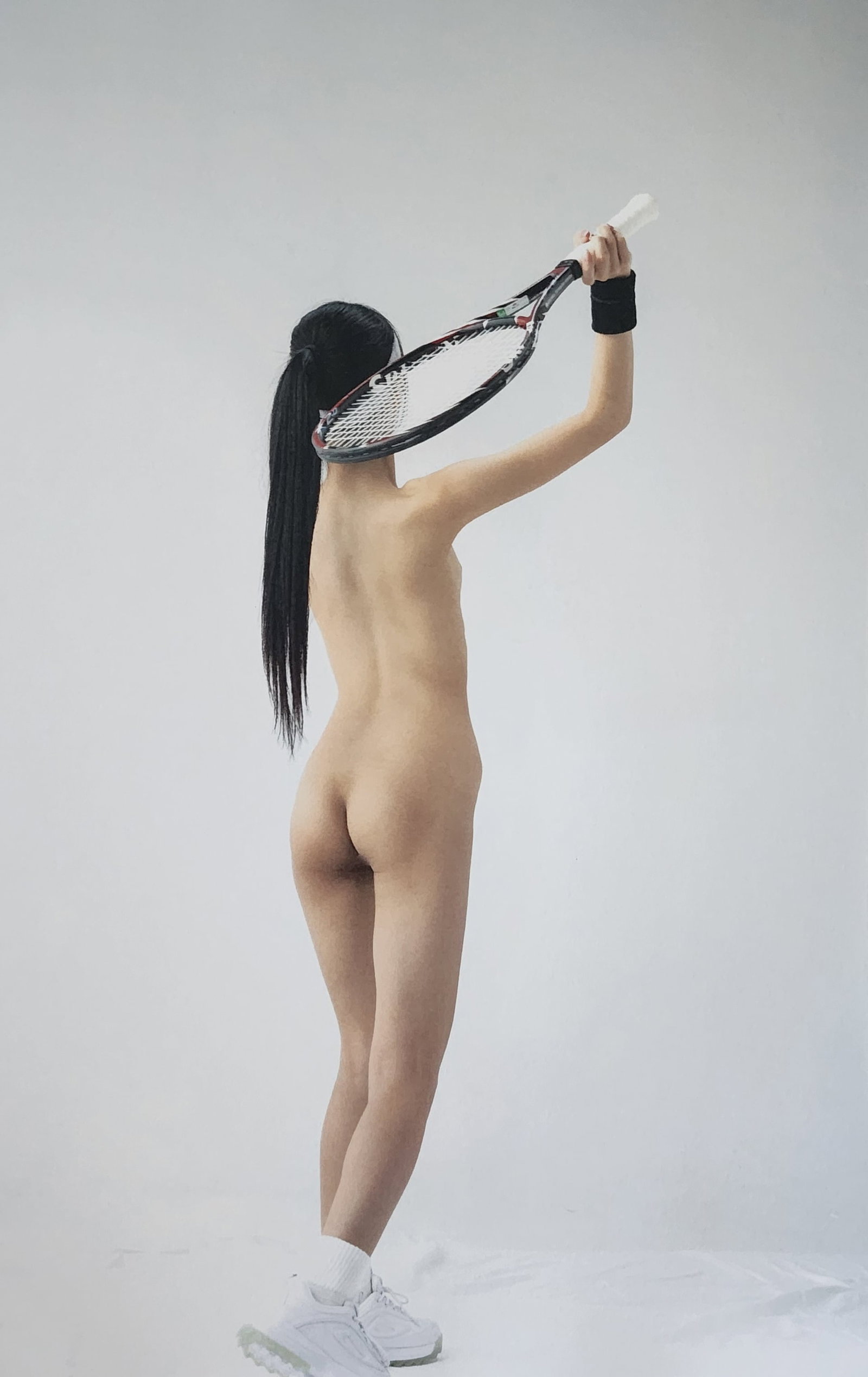 Umi Yatsugake, Absolute Sports Pose, 2022: Model: Umi Yatsugake Title/Subject: Absolute Sports Pose Type Of Print: Authentic Sheet Fed Photogravure/Heliogravure. Date Of Print: 2022 Paper: Medium weight, satin/matte finish. Print Origin: Japan