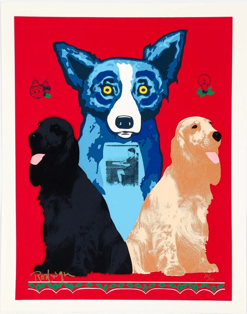 George Rodrigue, Sweet Inspirations, Signed Limited Edition Silkscreen, 2000: Artist: George Rodrigue Title: Sweet Inspirations Year: 2000 Dimensions: 23in. by 16in. Edition: 81/150 Medium: serigraph Condition: Excellent Signature Details: Hand signed and numbered by Rodrigue