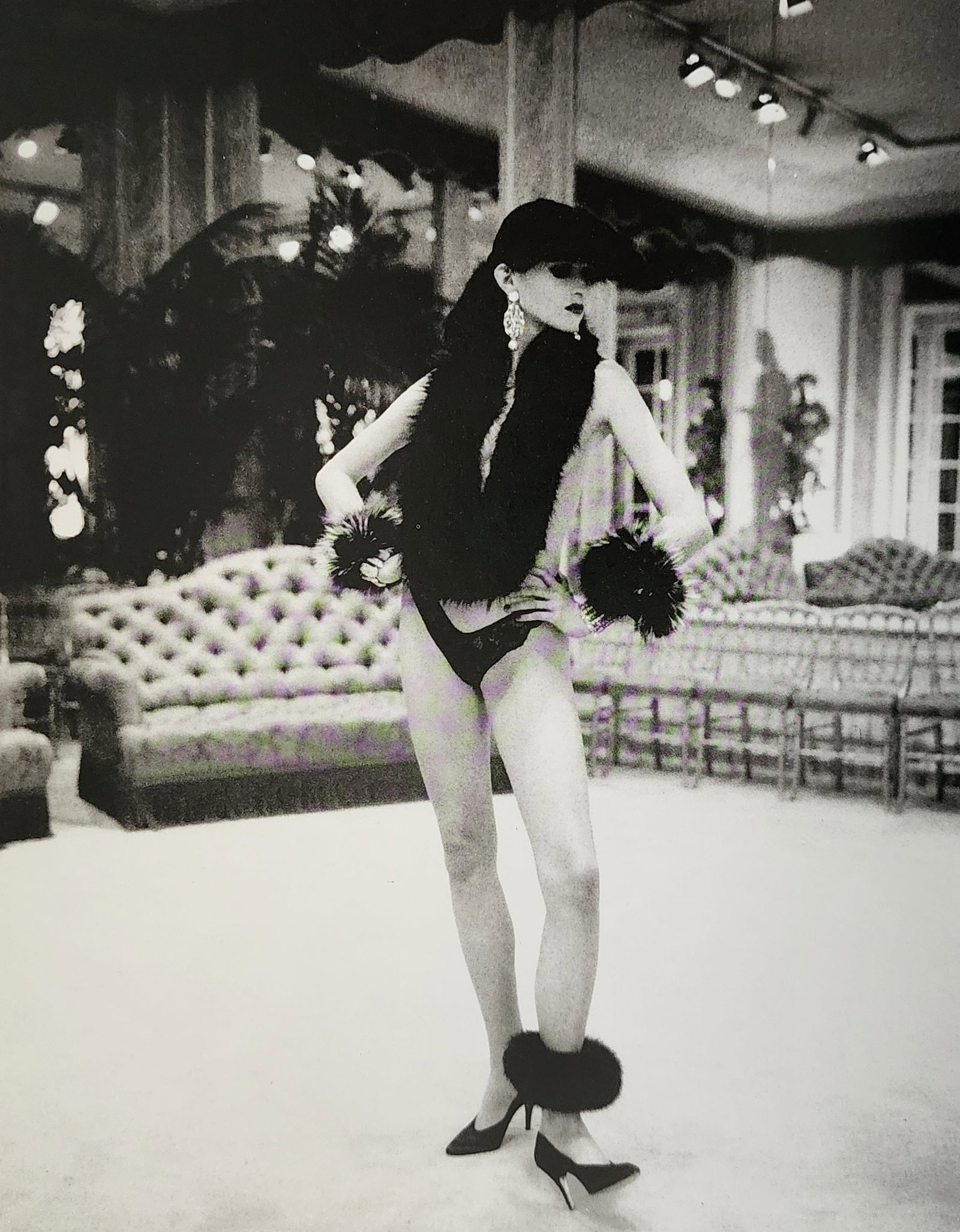 Helmut Newton 'Woman 1995': Photographer: Helmut Newton Title/Subject: Woman Date Of Negative: 1971 - 1991 Type Of Print: Authentic Sheet Fed Photogravure/Heliogravure. Date Of Print: 1995 Paper: Medium weight, satin/matte finis