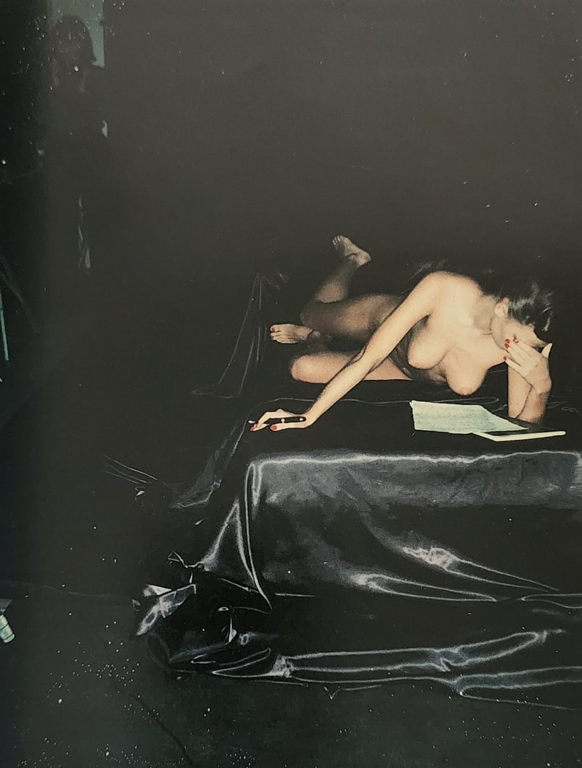 Helmut Newton 'Woman 1995': Photographer: Helmut Newton Title/Subject: Woman Date Of Negative: 1971 - 1991 Type Of Print: Authentic Sheet Fed Photogravure/Heliogravure. Date Of Print: 1995 Paper: Medium weight, satin/matte finis