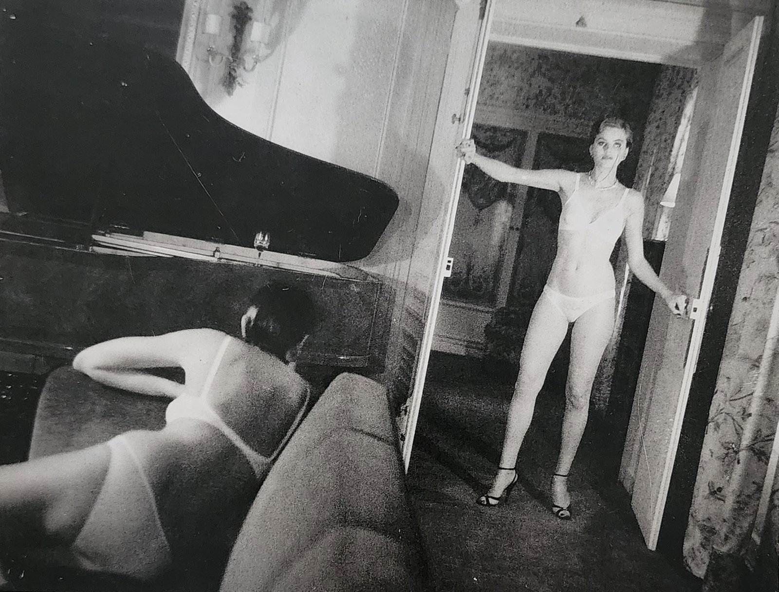 Helmut Newton 'Woman 1995': Photographer: Helmut Newton Title/Subject: Woman Date Of Negative: 1971 - 1991 Type Of Print: Authentic Sheet Fed Photogravure/Heliogravure. Date Of Print: 1995 Paper: Medium weight, satin/matte finis