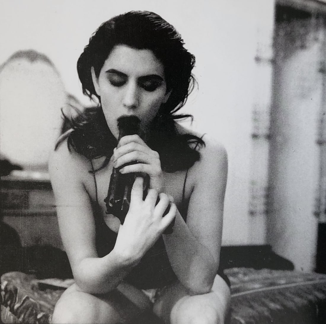 Helmut Newton 'Woman 1995': Photographer: Helmut Newton Title/Subject: Woman Date Of Negative: 1971 - 1991 Type Of Print: Authentic Sheet Fed Photogravure/Heliogravure. Date Of Print: 1995 Paper: Medium weight, satin/matte finis