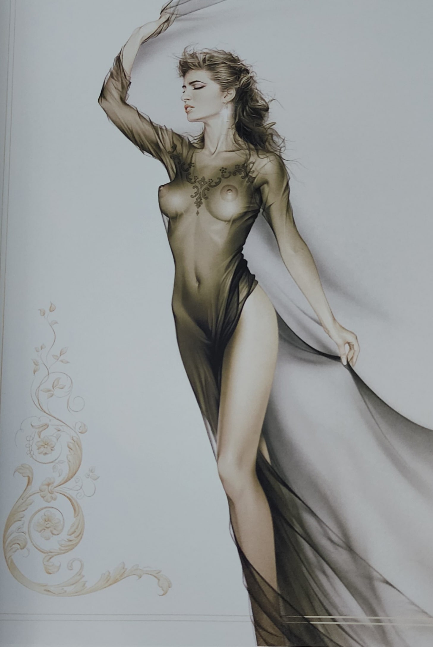 Michael Mobius, Sheer Desire - 2002: Atist/Photographer: Michael Mobius Title/Subject: Sheer Desire Type Of Print: Authentic Sheet Fed Photogravure/Heliogravure. Date Of Print: 2002 Paper: Medium weight, satin/matte finish. Print Origin: