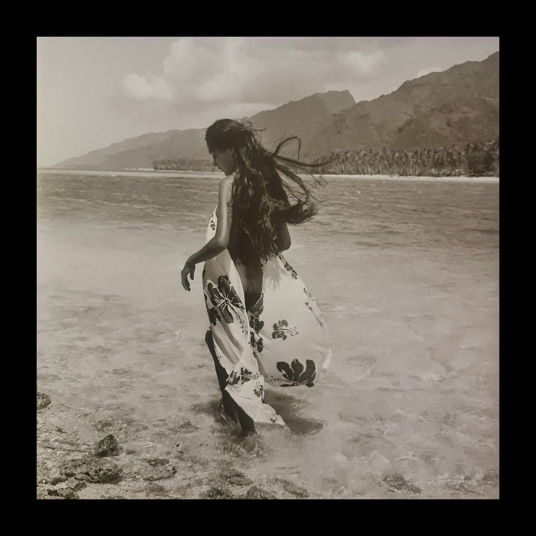 Adolphe Sylvain, Untitled, 2001: Photographer: Adolphe Sylvain - 1920-1991, was a French-Tahitian photographer, best known for his black-and-white photographs of Tahiti and Tahitian models. Subject/Title: Tahiti Date Of Negative: