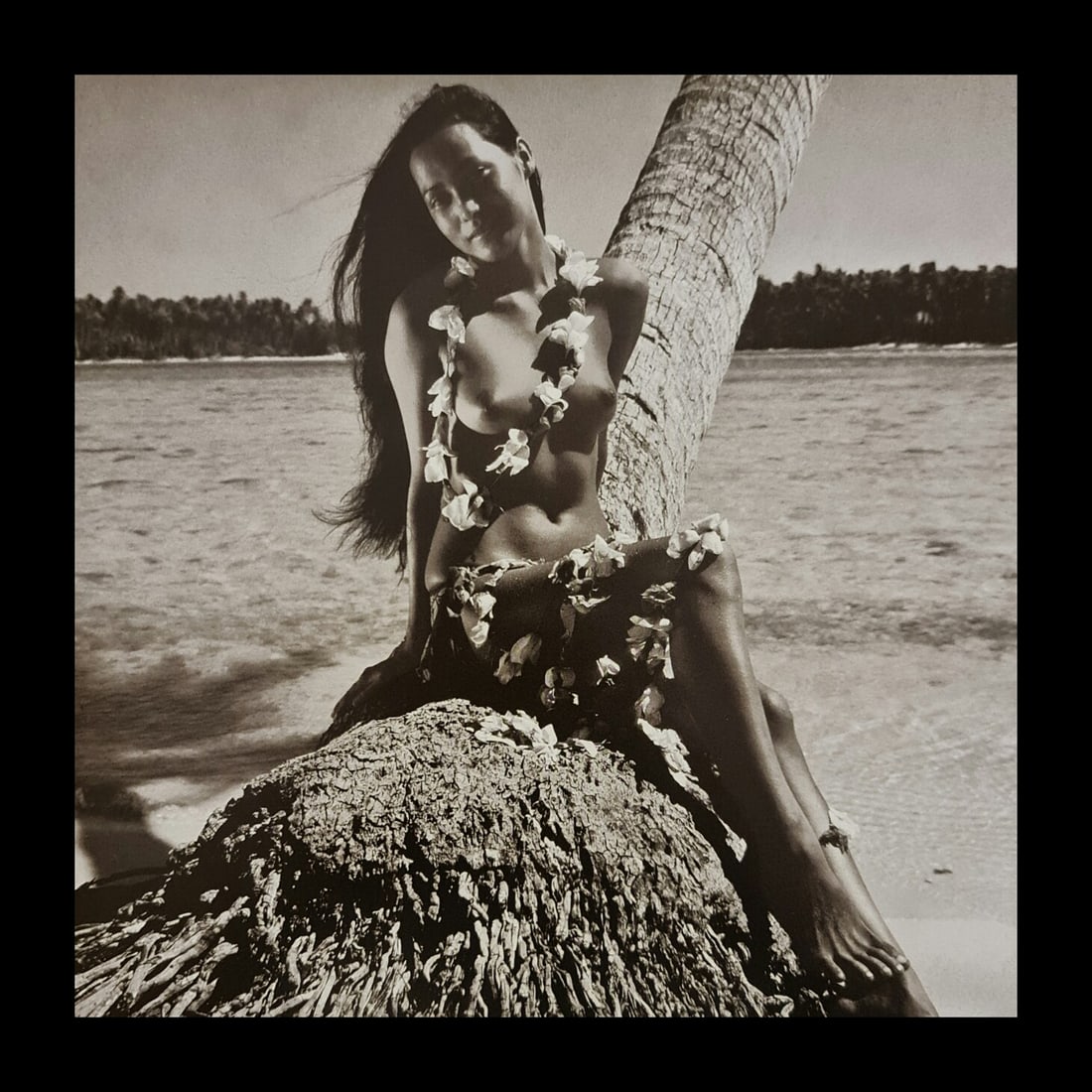 Adolphe Sylvain, Untitled, 2001: Photographer: Adolphe Sylvain - 1920-1991, was a French-Tahitian photographer, best known for his black-and-white photographs of Tahiti and Tahitian models. Subject/Title: Tahiti Date Of Negative: