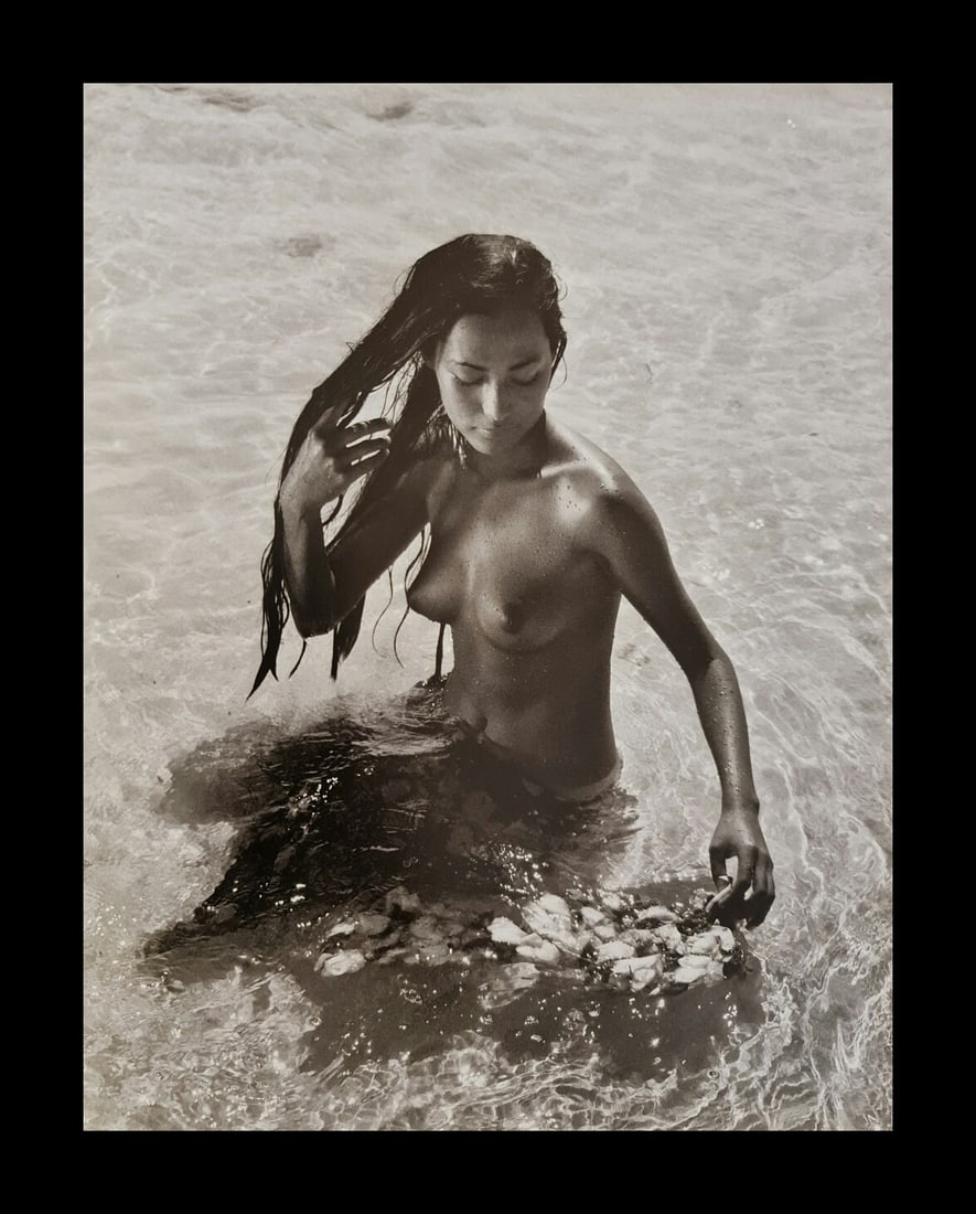 Adolphe Sylvain, Untitled, 2001: Photographer: Adolphe Sylvain - 1920-1991, was a French-Tahitian photographer, best known for his black-and-white photographs of Tahiti and Tahitian models. Subject/Title: Tahiti Date Of Negative: 194
