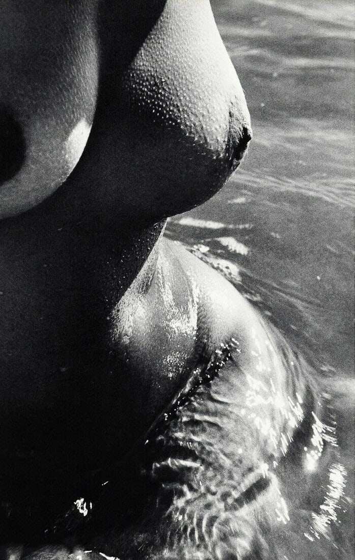 Lucien Clergue, Nee De La Vague: Photographer: Lucien Clergue (France, 1934 - 2014) - renowned French photographer with a diverse body of work, he is perhaps best known for his dynamic female nude studies in and around water which of