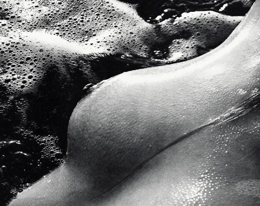 Lucien Clergue, Nee De La Vague: Photographer: Lucien Clergue (France, 1934 - 2014) - renowned French photographer with a diverse body of work, he is perhaps best known for his dynamic female nude studies in and around water which of