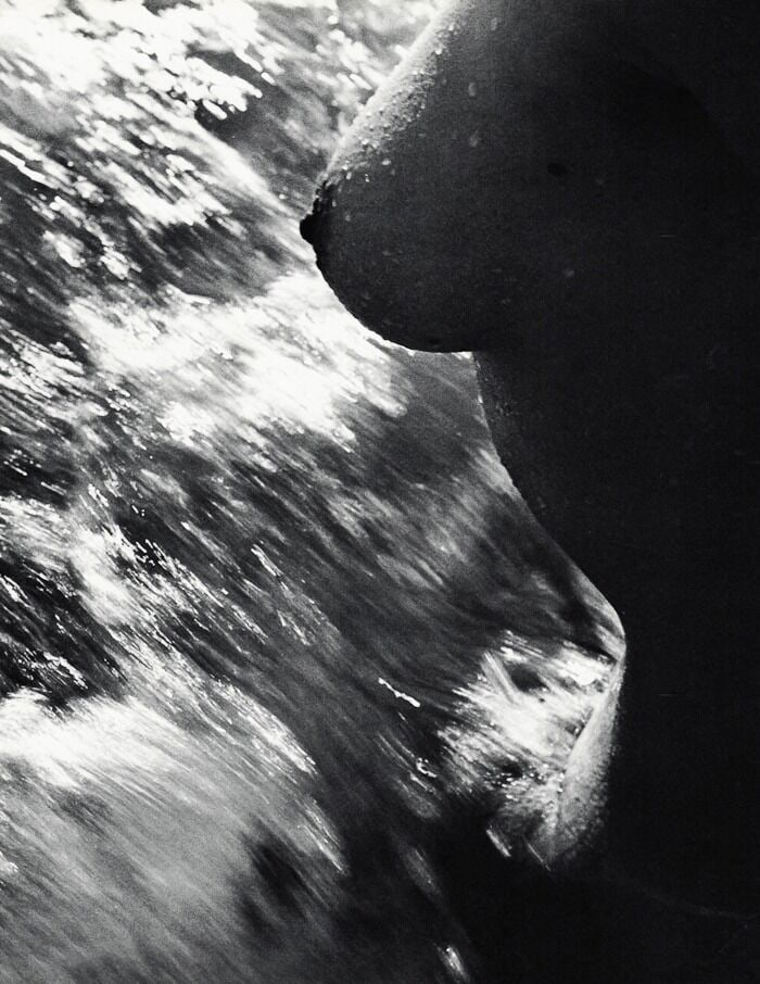 Lucien Clergue, Nee De La Vague: Photographer: Lucien Clergue (France, 1934 - 2014) - renowned French photographer with a diverse body of work, he is perhaps best known for his dynamic female nude studies in and around water which of