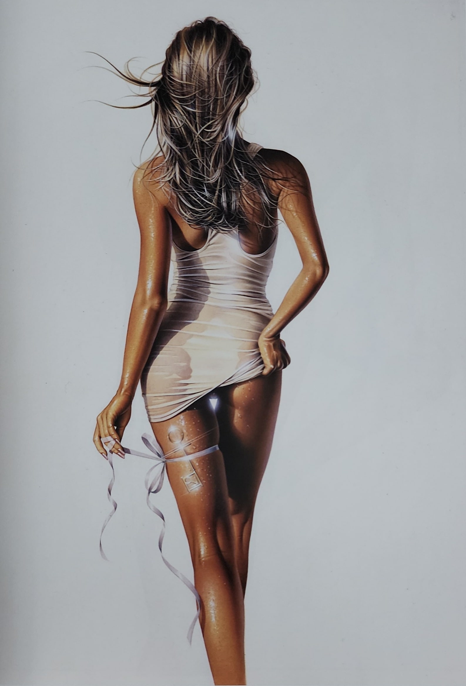 Michael Mobius, Sheer Desire - 2002: Atist/Photographer: Michael Mobius Title/Subject: Sheer Desire Type Of Print: Authentic Sheet Fed Photogravure/Heliogravure. Date Of Print: 2002 Paper: Medium weight, satin/matte finish. Print Origin: